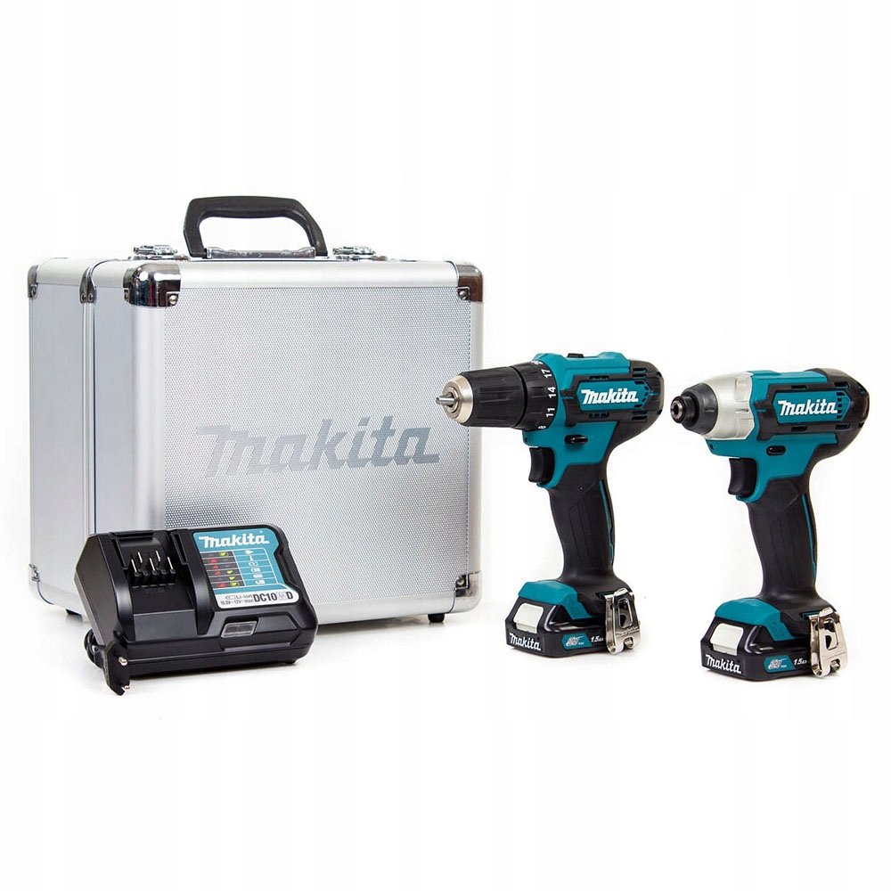 Zestaw Combo Makita CLX224X: Wiertarko-wkrętarka DDF333D Zakrętak TD110D