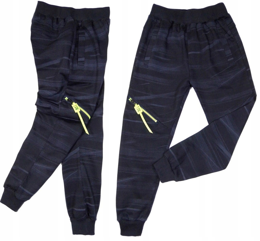 

Spodnie dresy wzór chłopak 1350 Strong 8A green