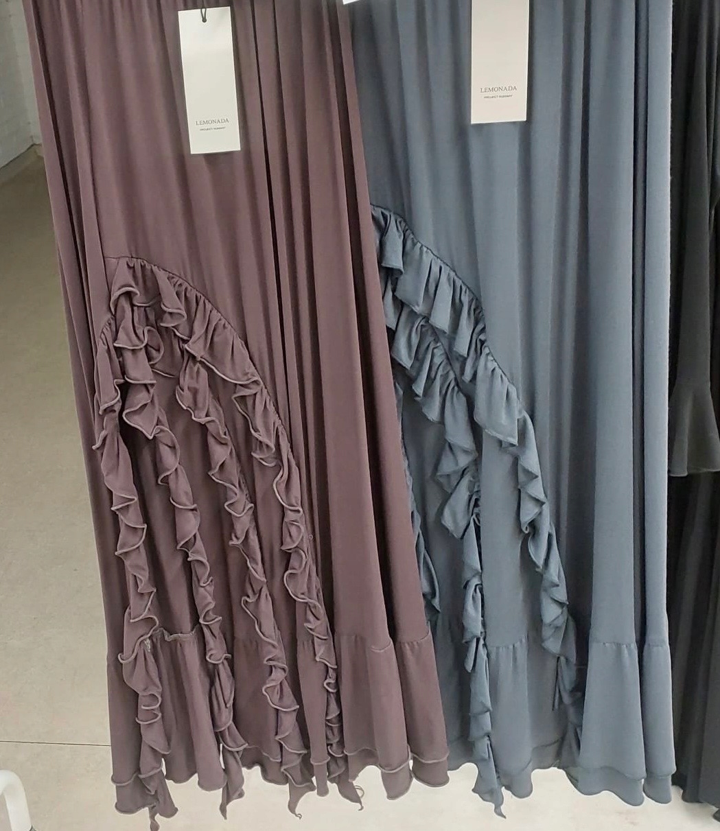 Sukne-Modra-s-volanky-Velikost-UNI-Polsky-Vyrobce-Postava-regular