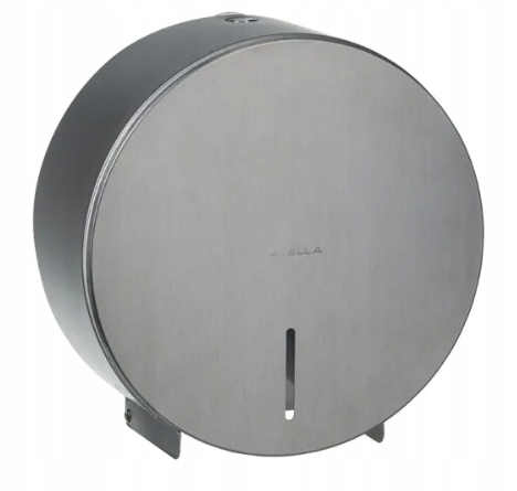 Stella Zásobník na papier v rolke, priemer rolky 19 cm, matná oceľ 21.503A-SB