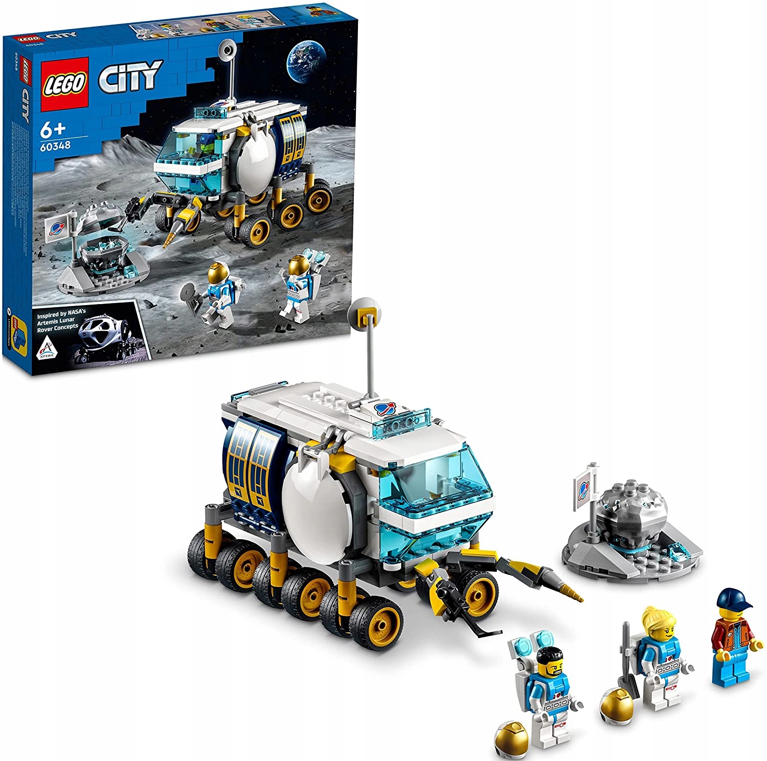 LEGO City Łazik Księżycowy 60348