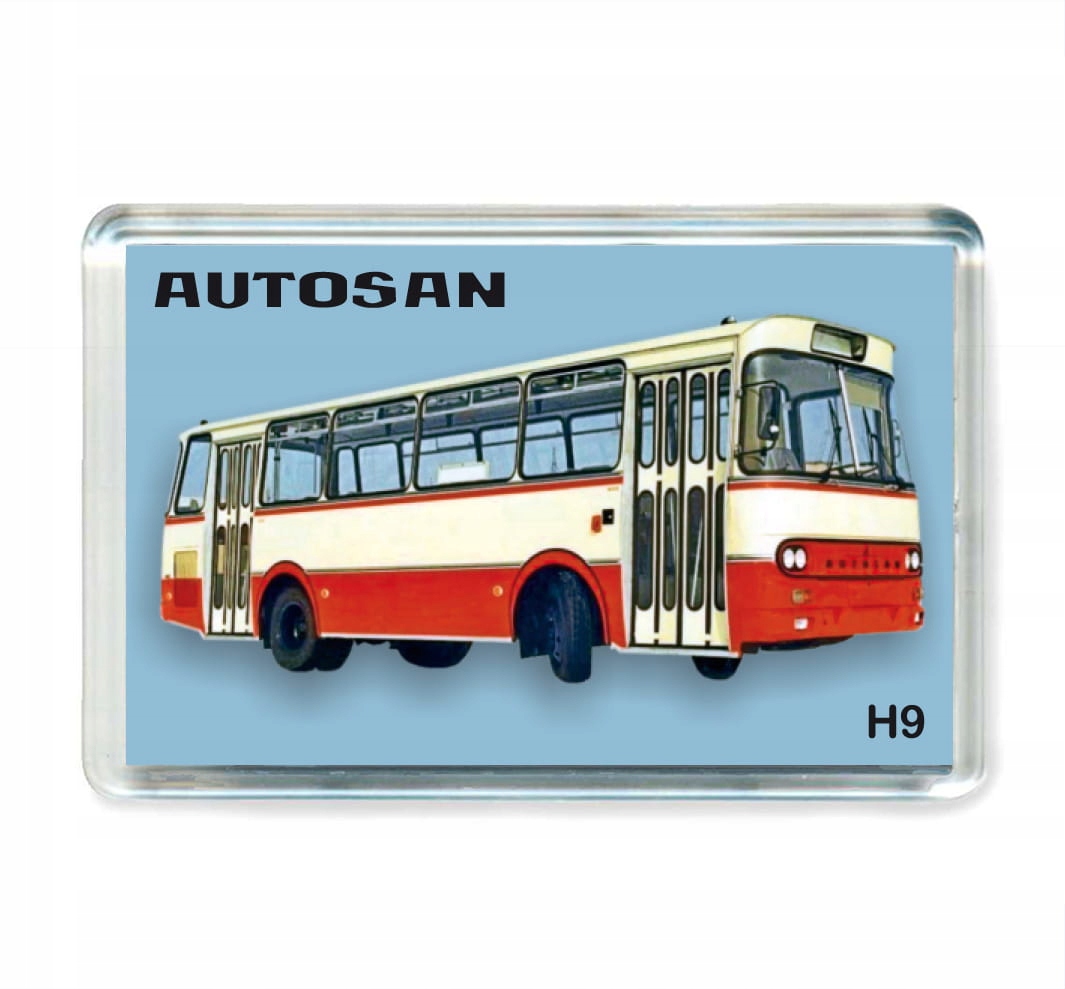 

Magnes na Lodówkę Autobus Prl Autosan H9