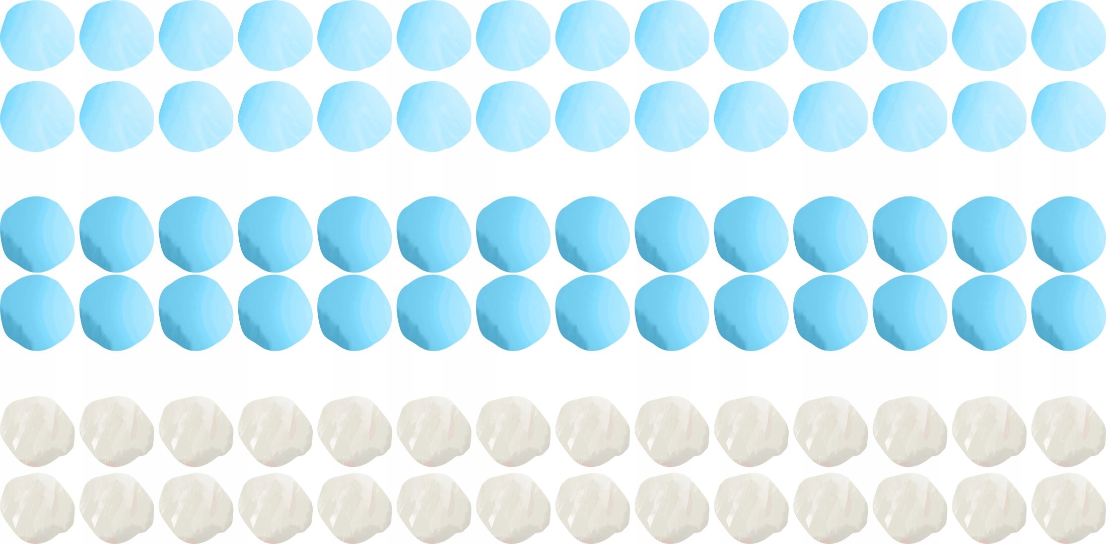 

Kropki Pastelowe Groszki Naklejki Ścienne 84SZT.