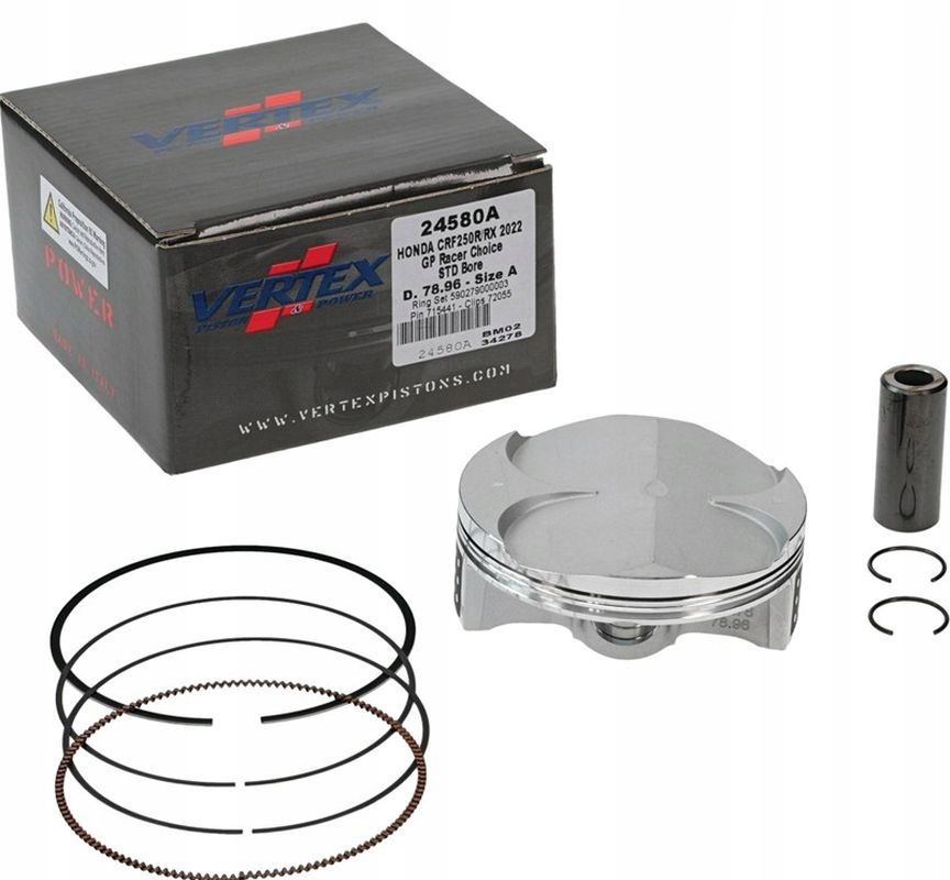 Vertex Piest Honda Crf 250R/RX Gp-racer '22-'24 (hc 14,4:1) (78,96MM) (std.)