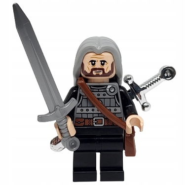 Lego Moc Figurka Wiedźmin Geralt z Rivi Nowa