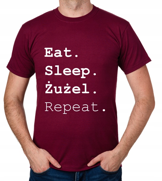 

koszulka Eat Sleep Żużel Repeat prezent