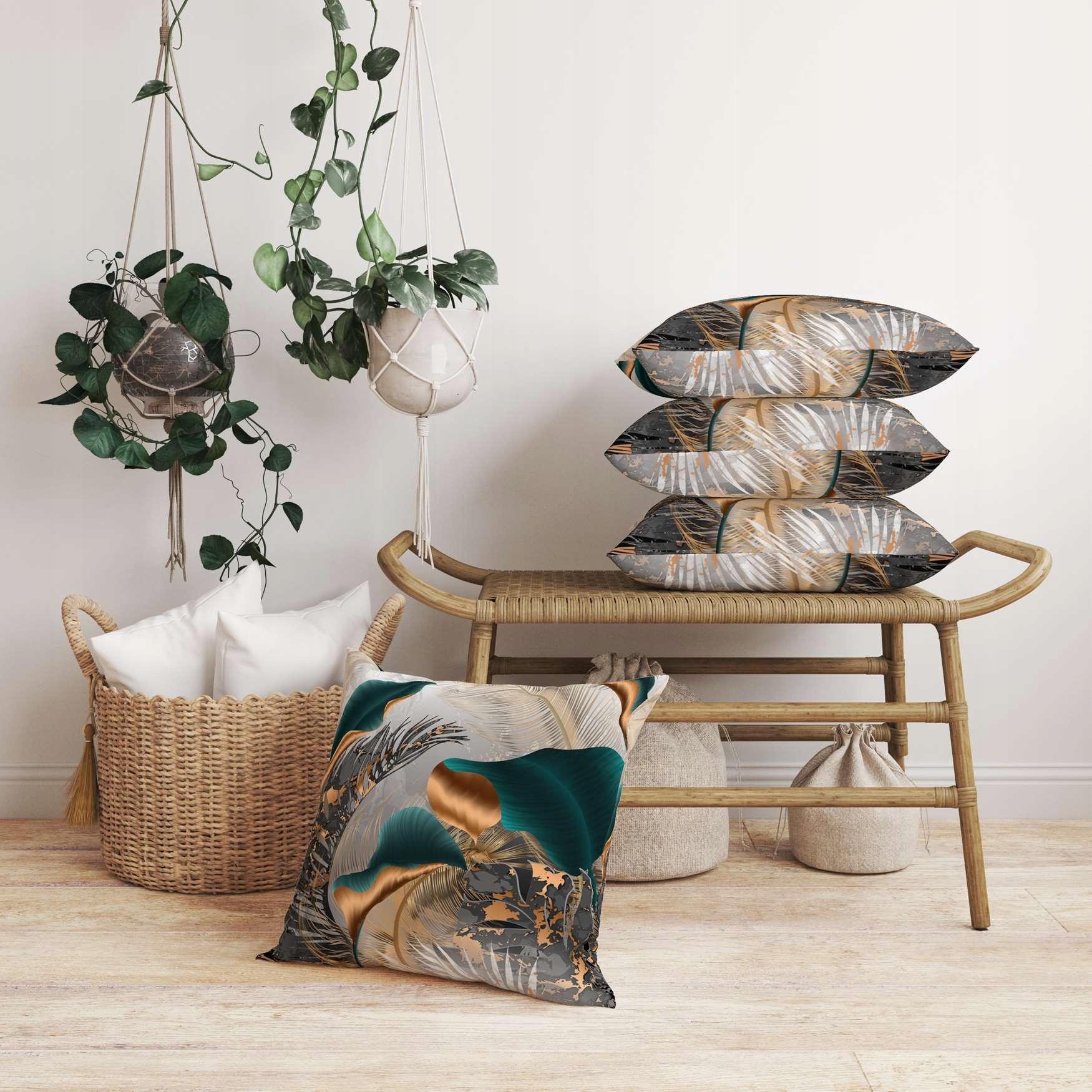 POSZEWKA NA PODUSZKĘ DEKORACYJNA 40x40 JASIEK 111 Marka HomeView