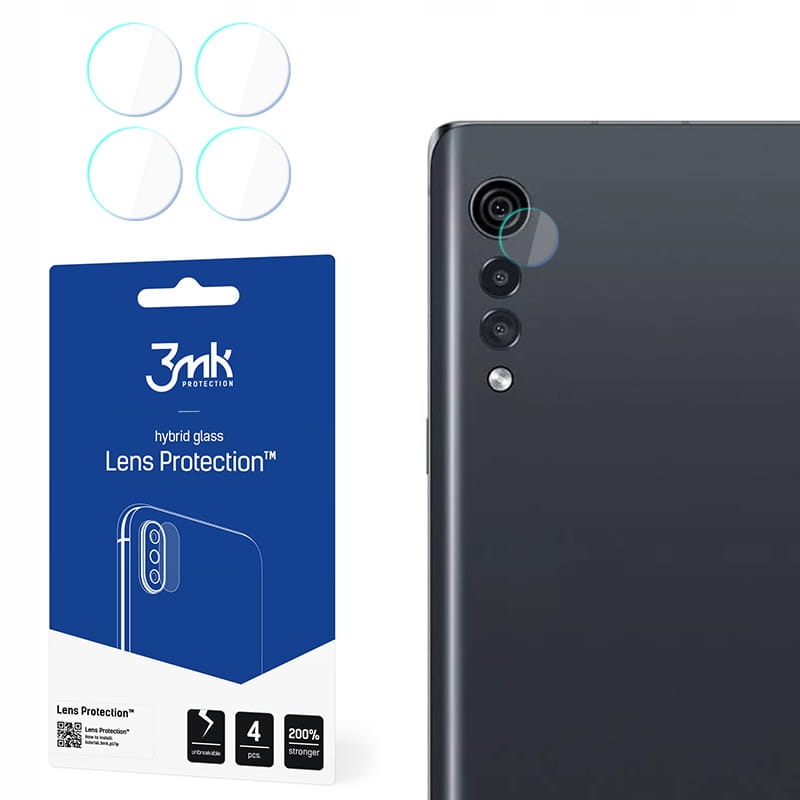 

4x Szkło na aparat do Lg Velvet 3mk LensProtection