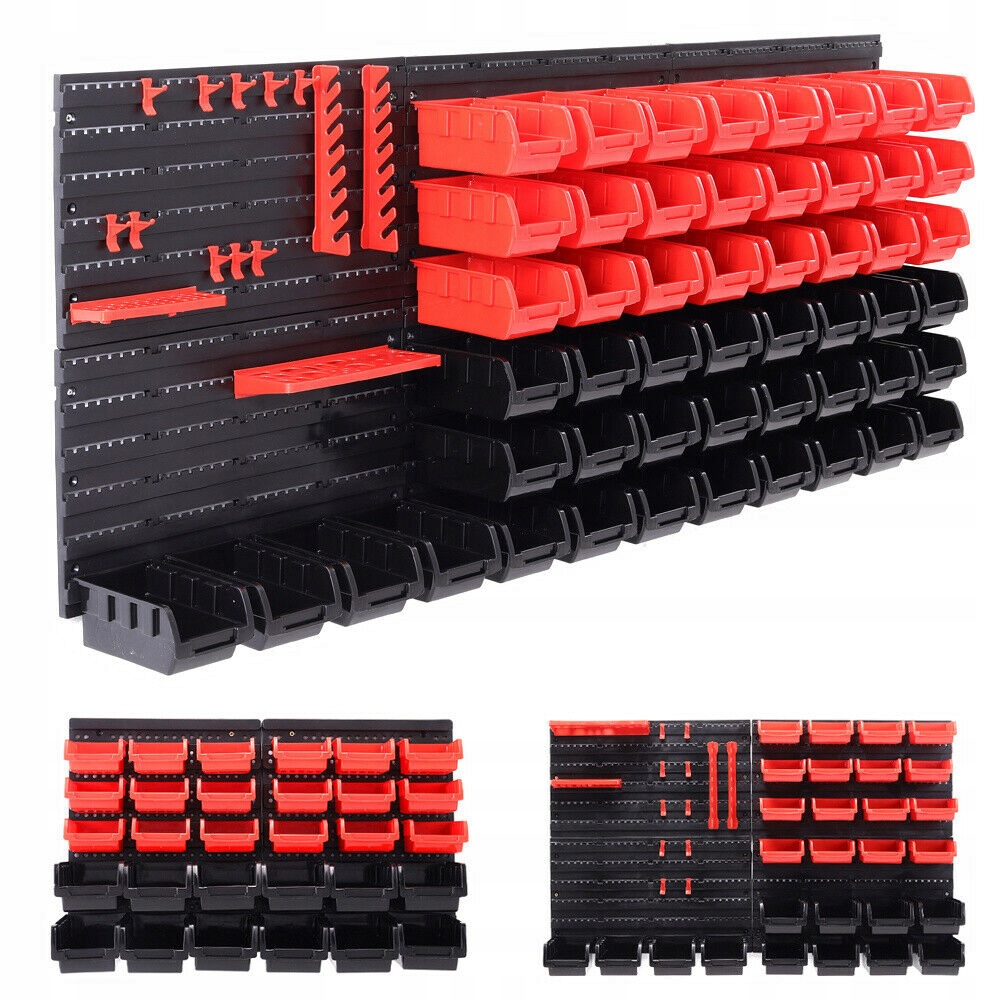 Dílenská Nástrojová Deska 72 Dílů, Sada Nádob A Tabulí