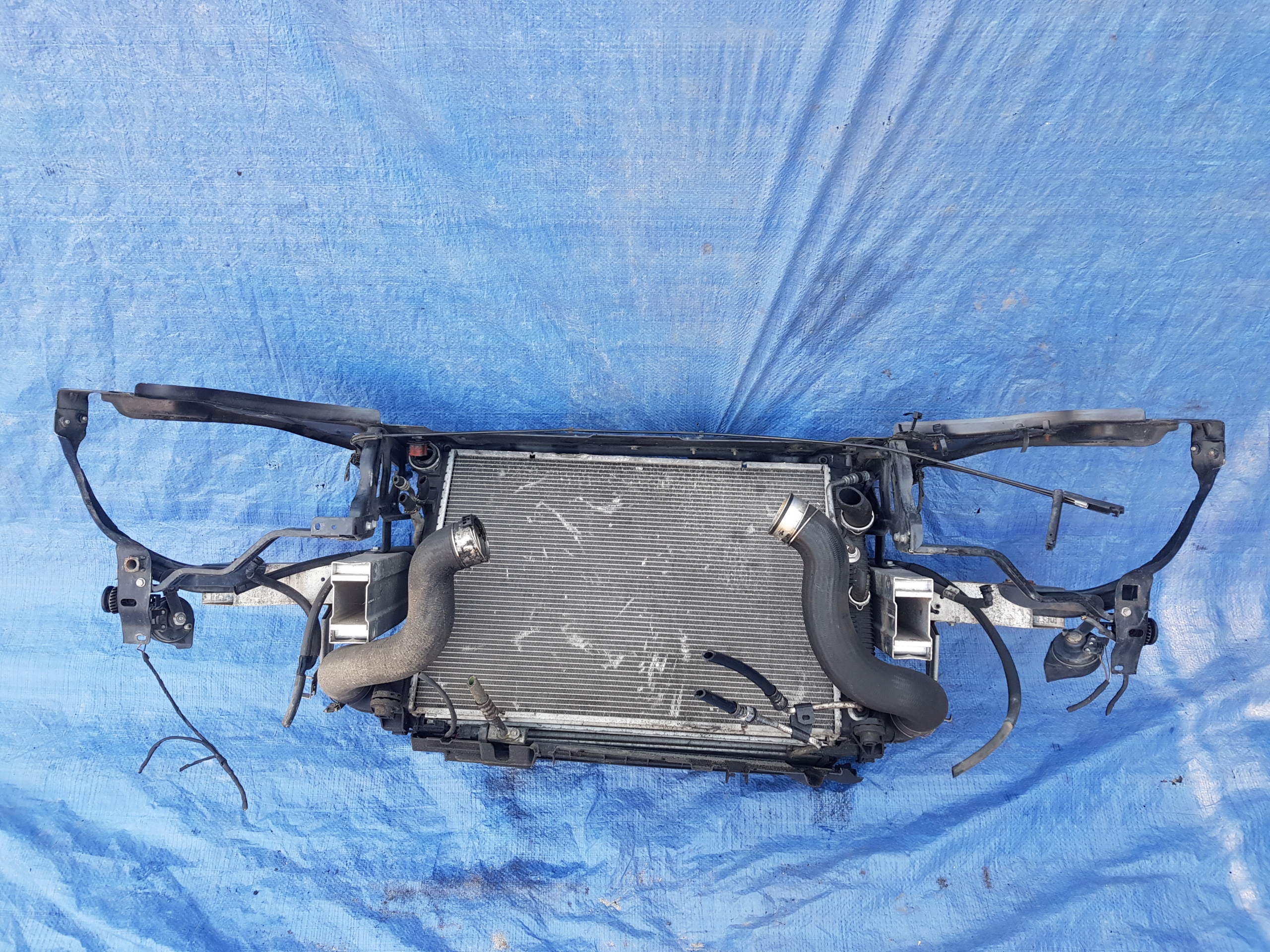 support panel for radiators radiator MERCEDES W207 3.0 CDI