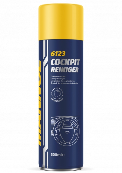 Mannol Spray Do Czyszczenia Plastików Kokpitu Truskawka 500 ml