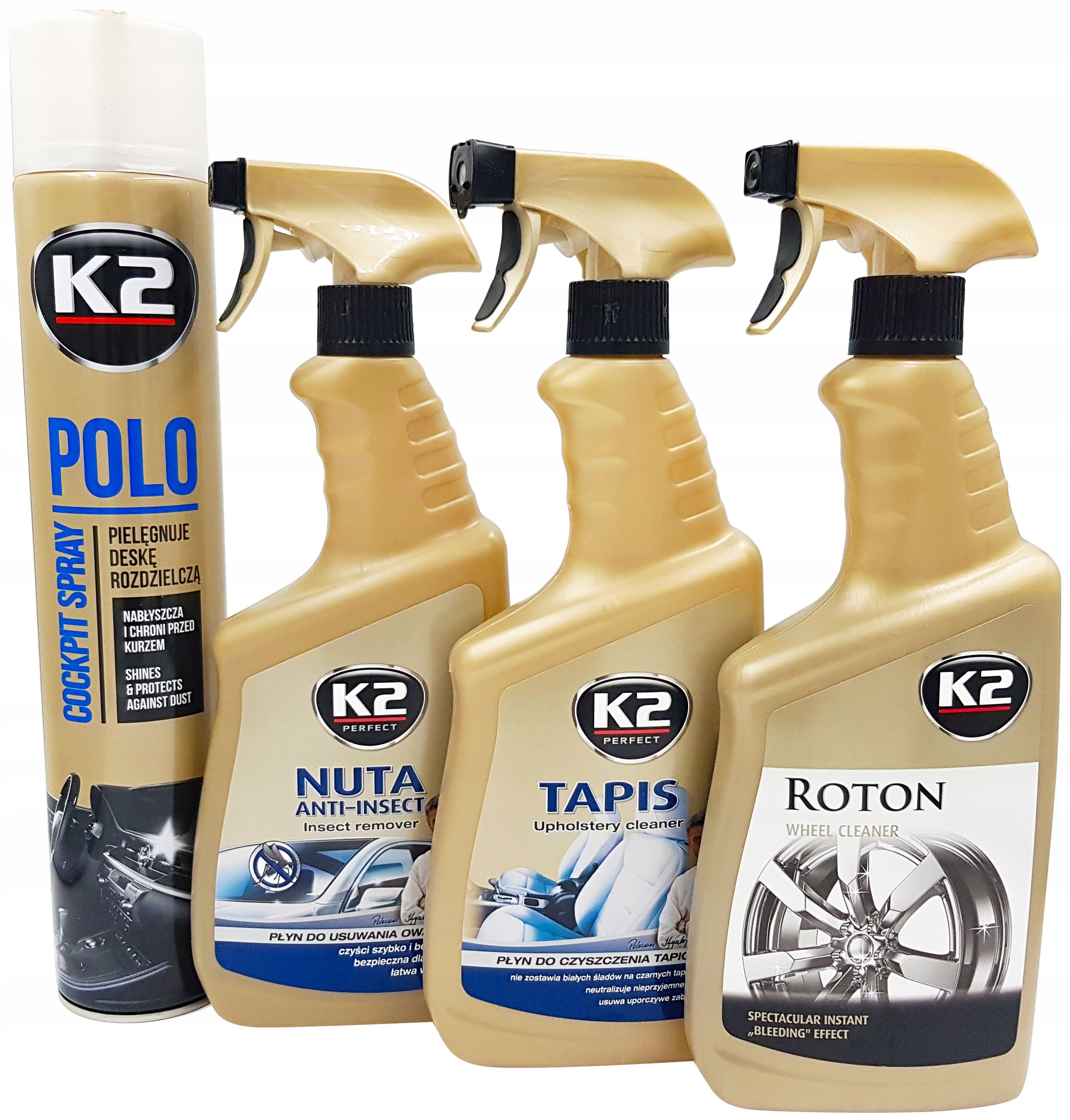 

Zestaw Kosmetyków K2 Do Pielęgnacji Samochodu Auta