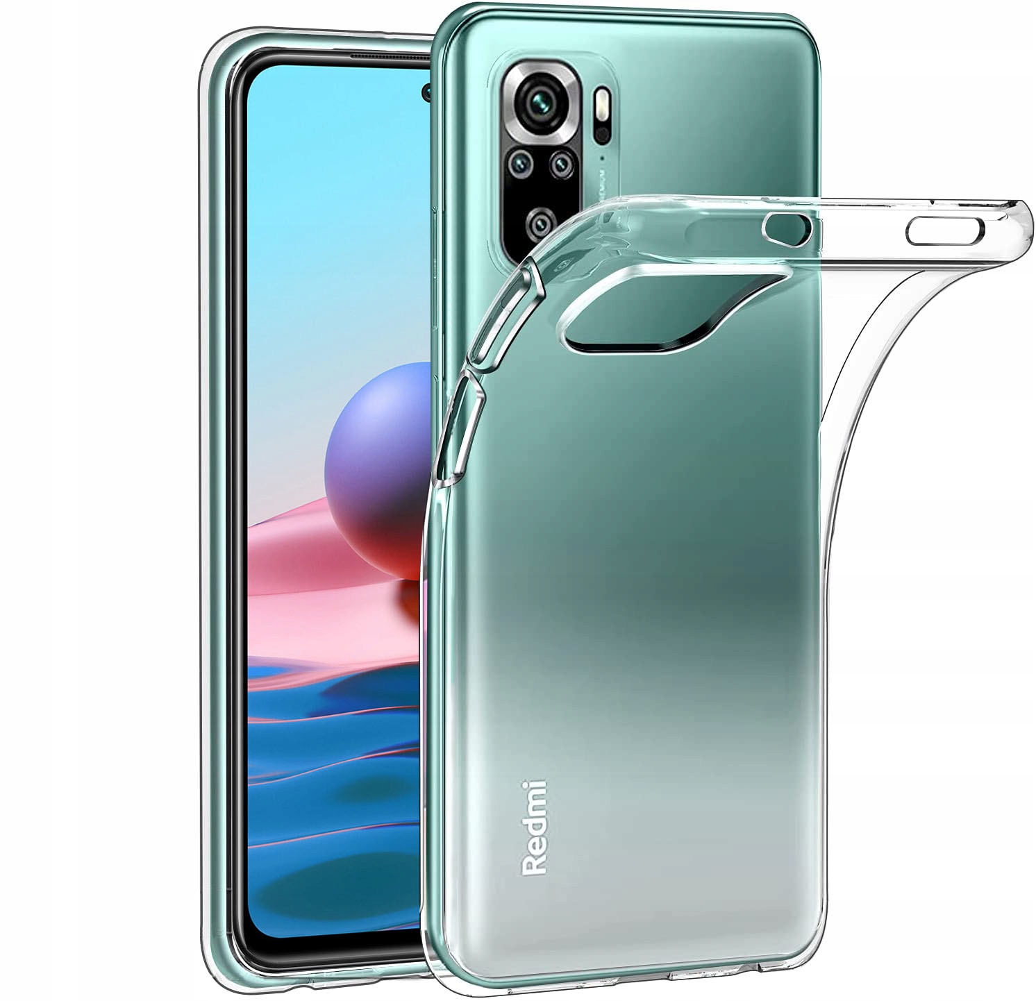 

Etui do Xiaomi Redmi Note 10 10S Slim Szkło