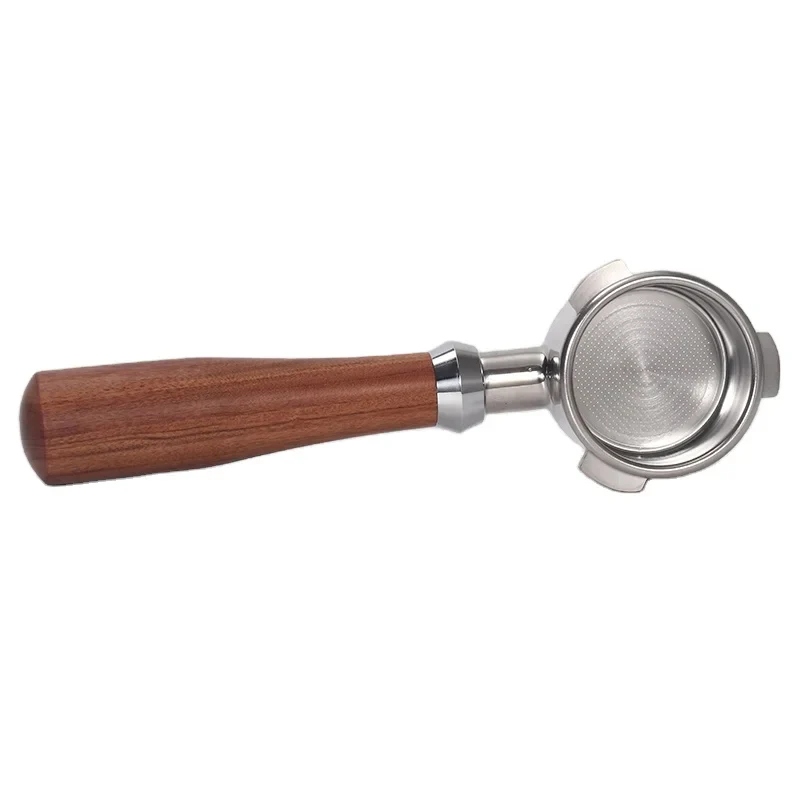 Kolba do ekspresu 51mm bezdenna Czerwone drewno 1 3 zaczepy