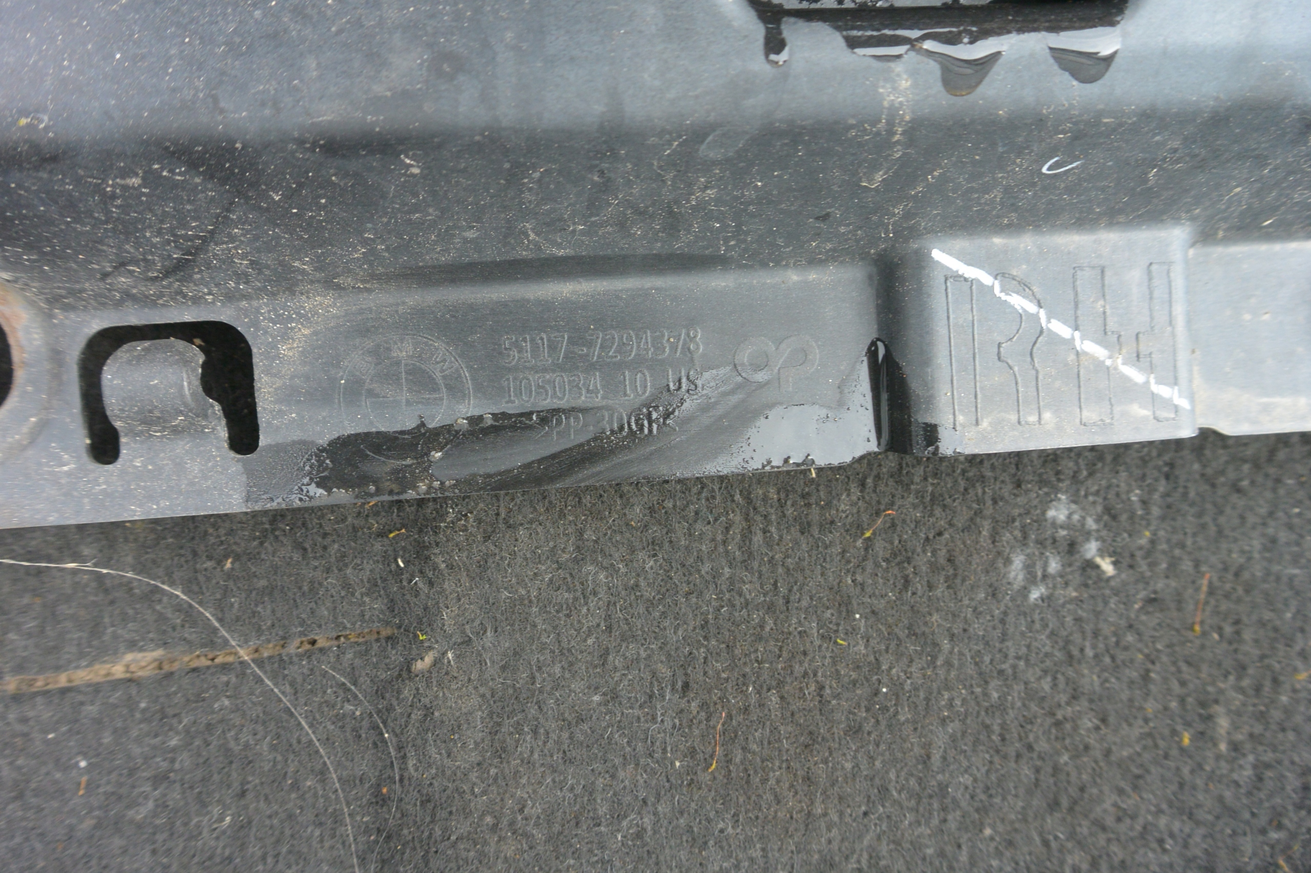 support console holder PROGY left right BMW X5 F15