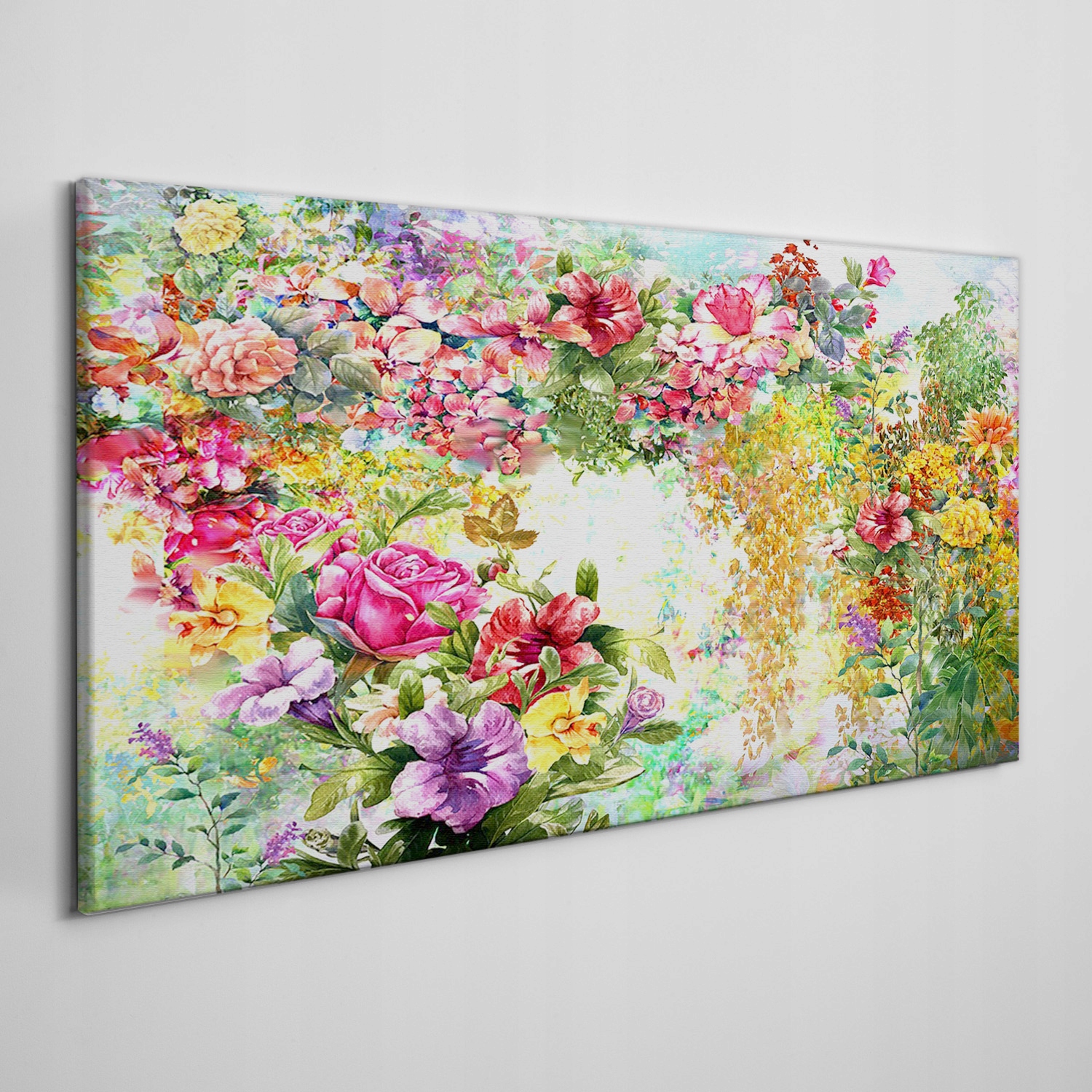 

Foto-obraz na ramie płótno Kwiaty natura 140x70 cm