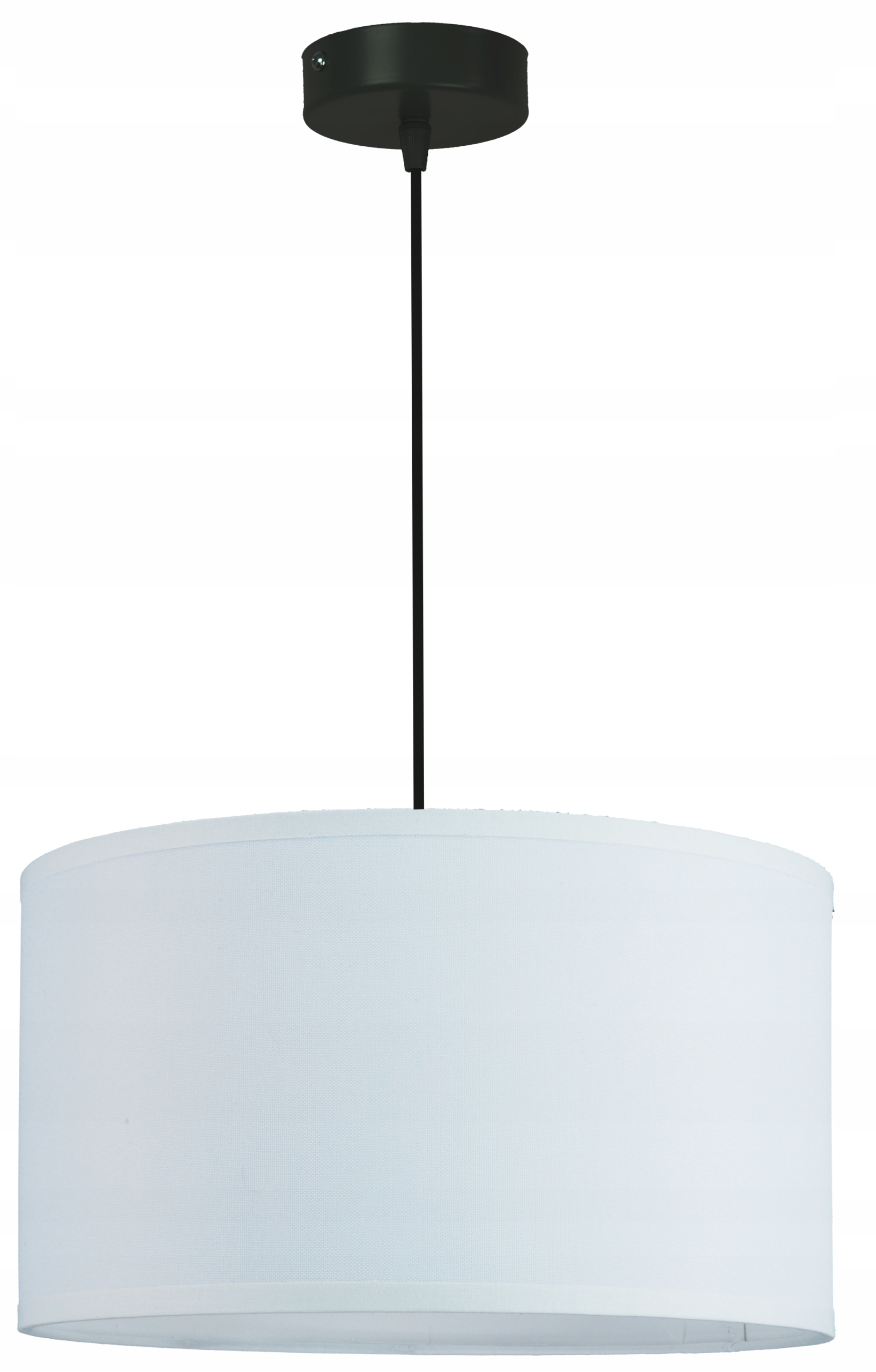 Moderní lampa stínidlo 35 cm bílá, lustr, obývací pokoj, ložnice, kuchyně Led