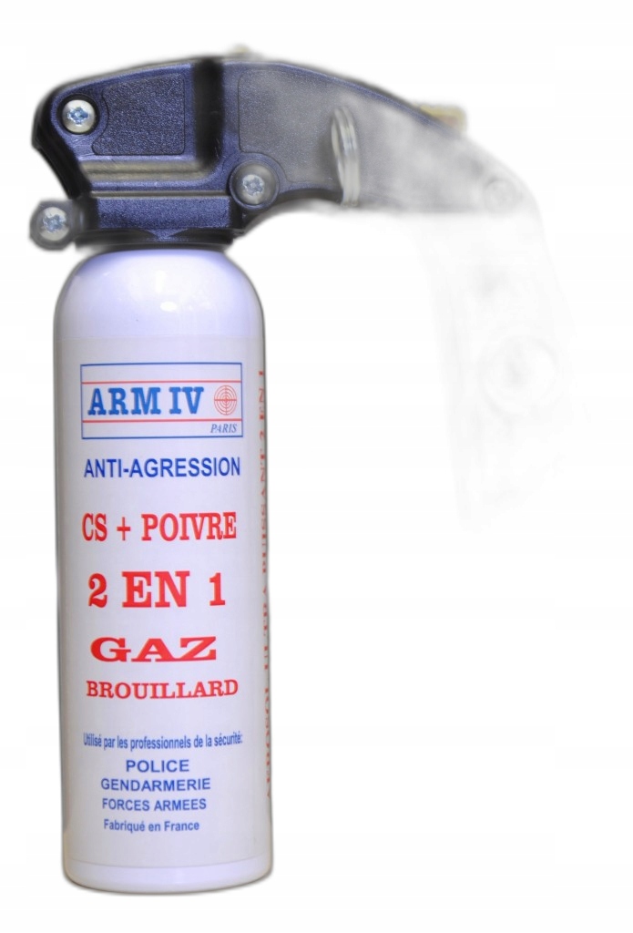 Gaz pieprzowy Arm IV MIX Oc Cs stożek (ciężka chmura) 100 ml