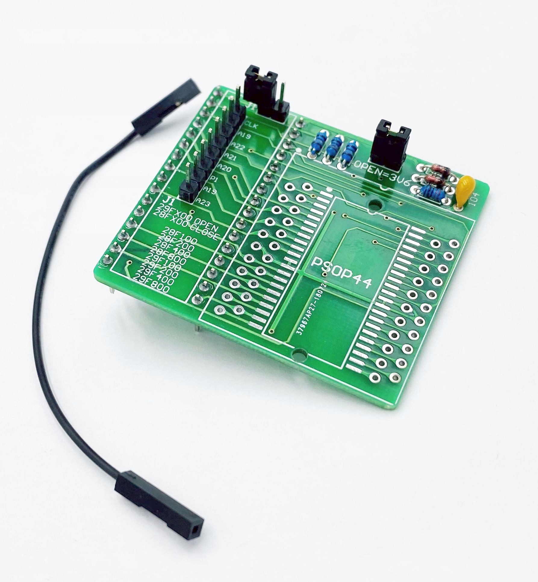 Adapter SOP44 - PDIP32+1 28/29F(LV)x00 Willem simp