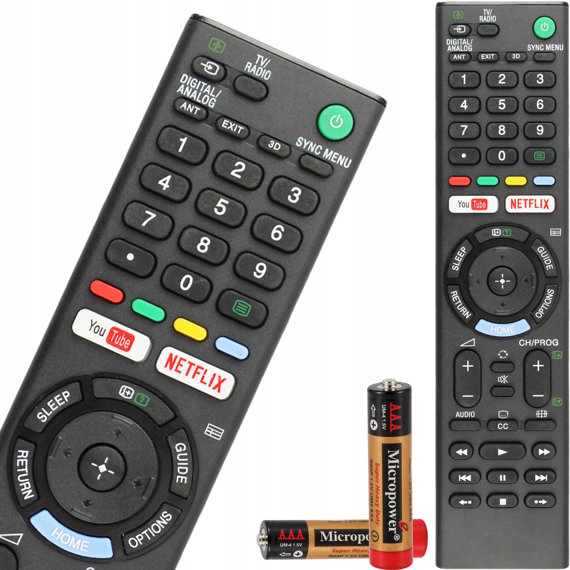 

Pilot Do Tv Sony Uniwersalny Hd 4K Netflix Youtube