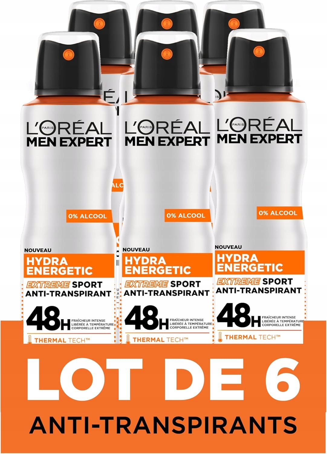 L'Oréal Paris Men Expert Hydra Energetic Sport antiperspirant 72h 150 Ml