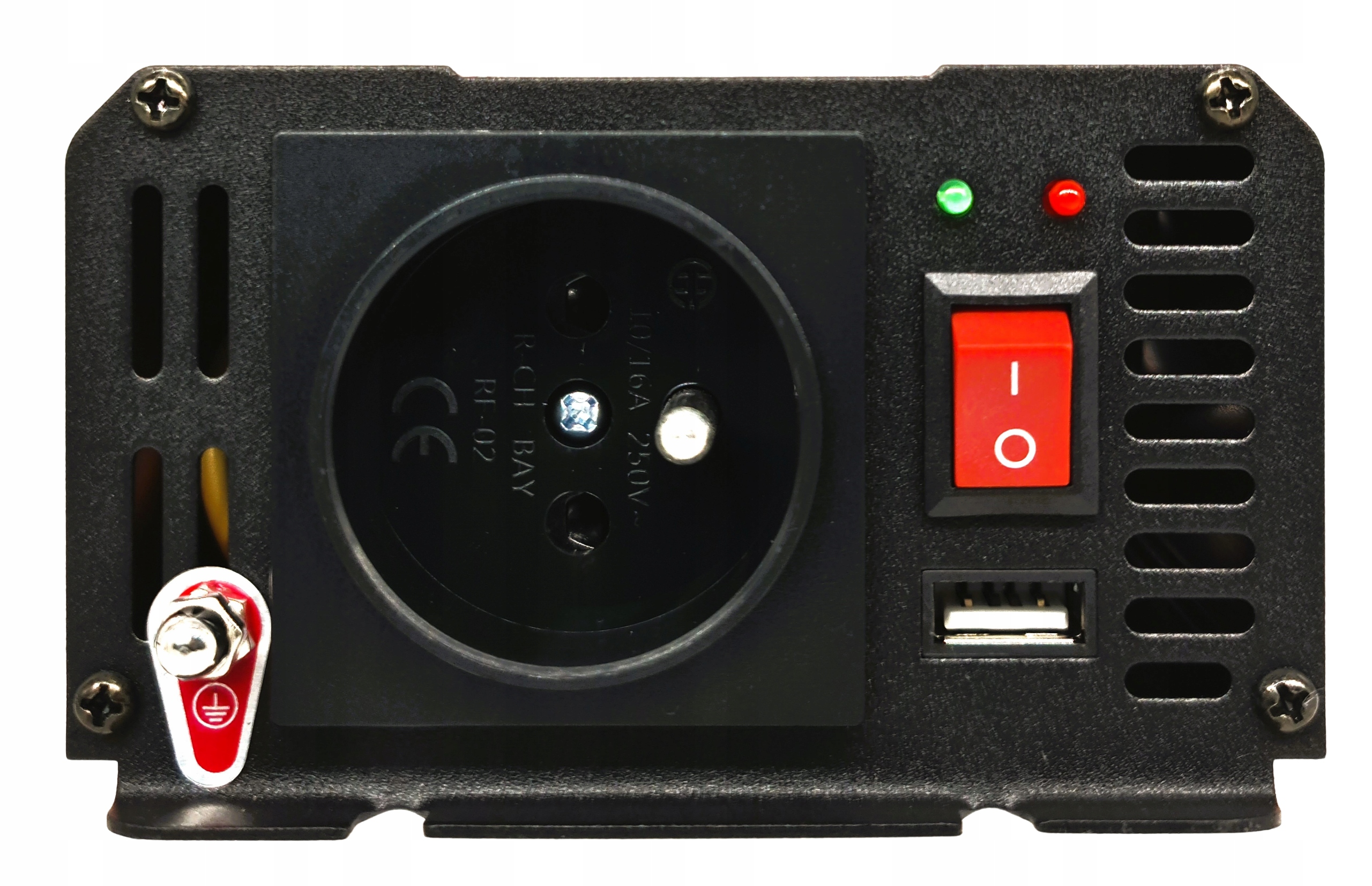 PRZETWORNICA NAPIĘCIA DUO 12V i 24V 230V 1000VA 500W MODYFIKOWANY SINUS USB Napięcie wejściowe 12 V 24 V