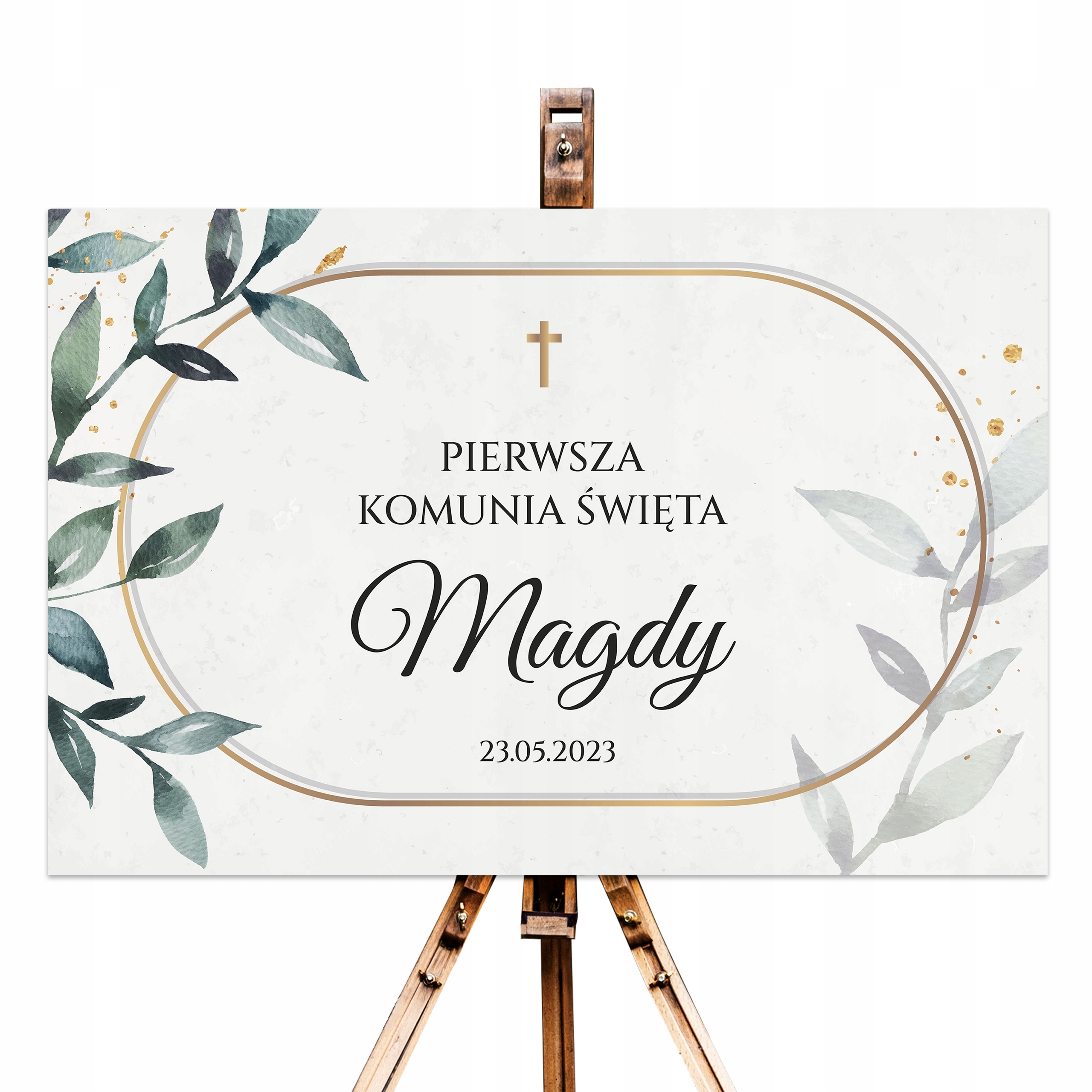 

Plakat z imieniem Pierwsza Komunia Święta 60x90cm