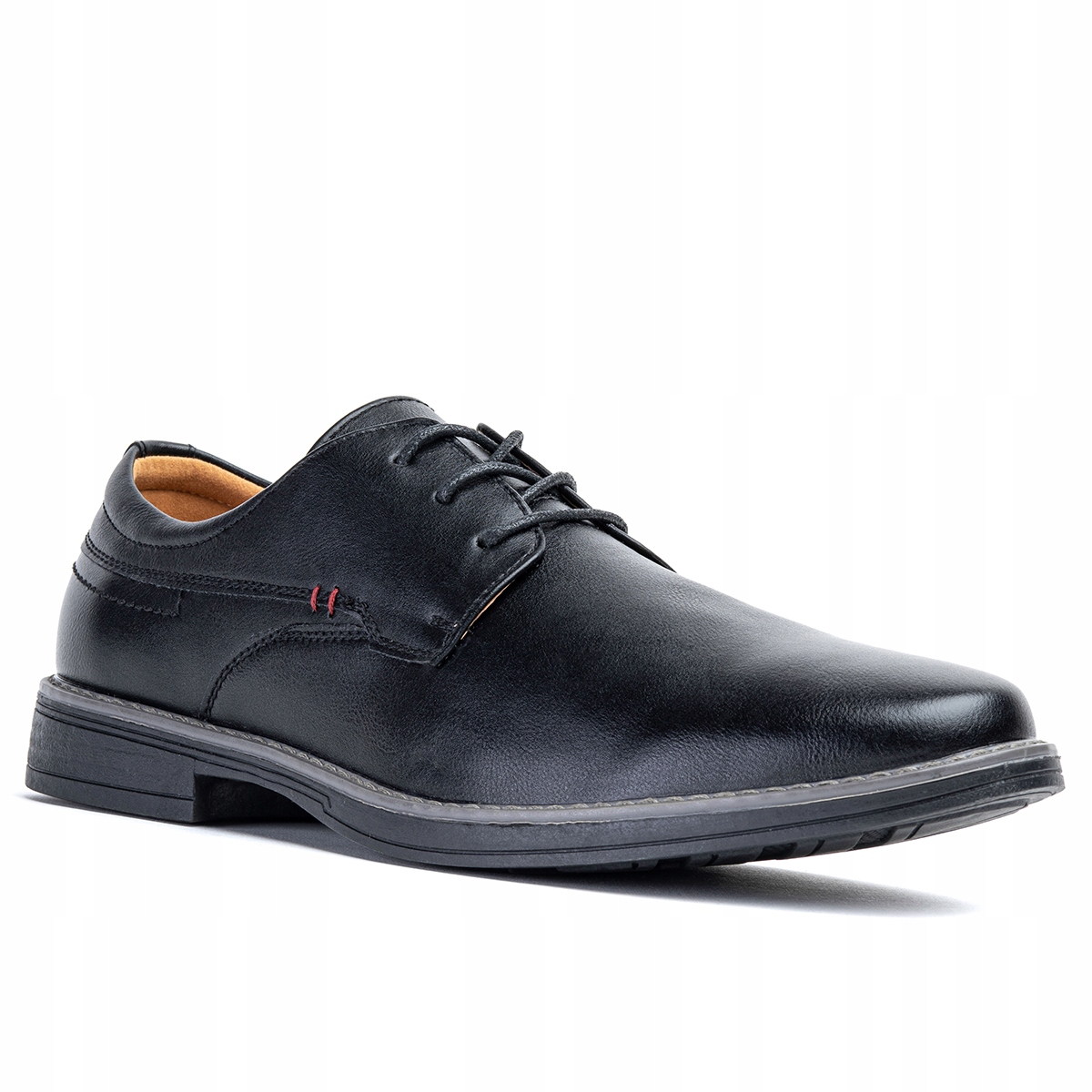 Pánské polobotky v.KŮŽE elegantní casual pohodlné společenské Černé Wojtyłko 41