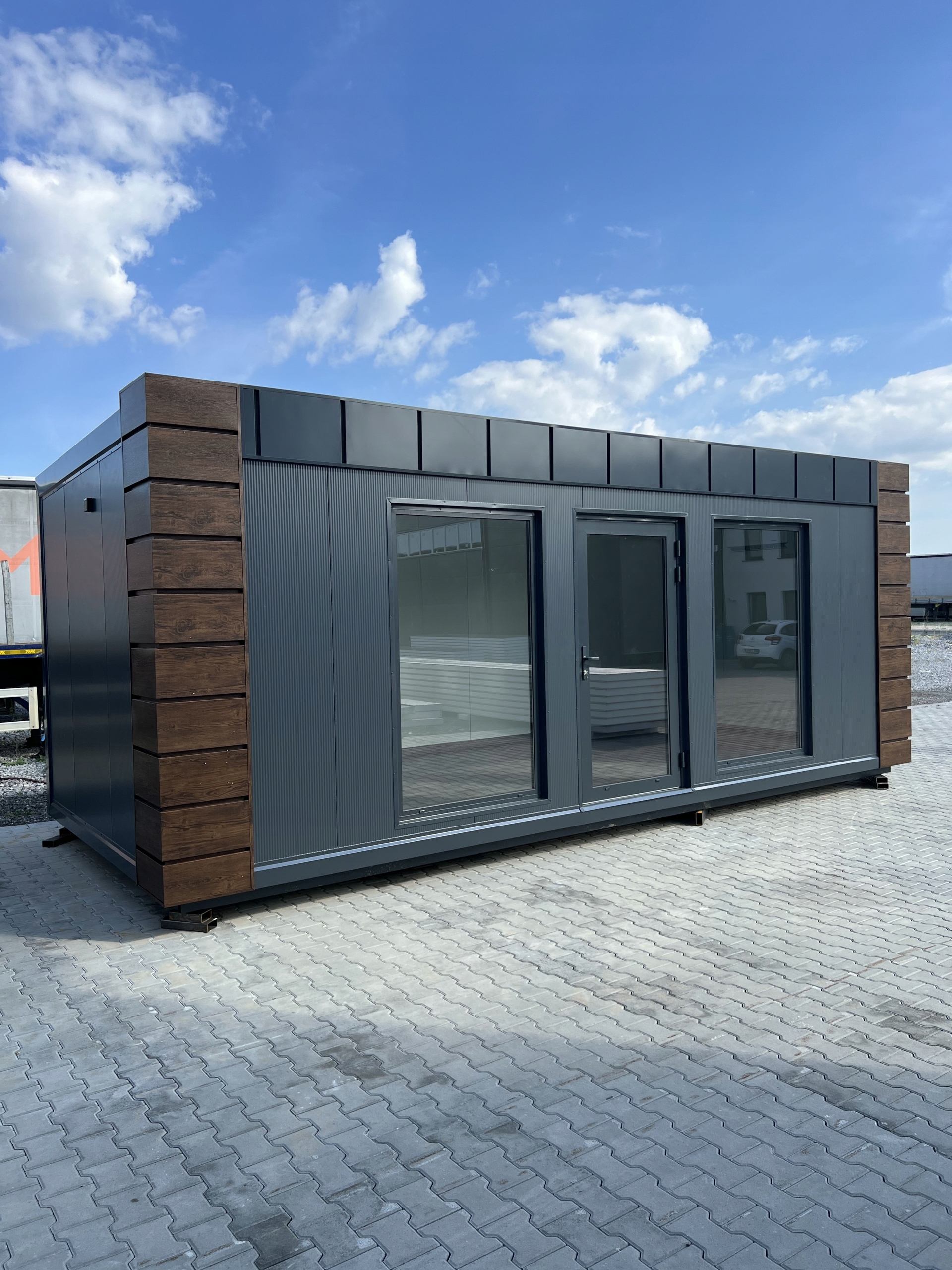 Kontener biurowy pawilon handlowy usługowy 3x6 Rodzaj biurowy