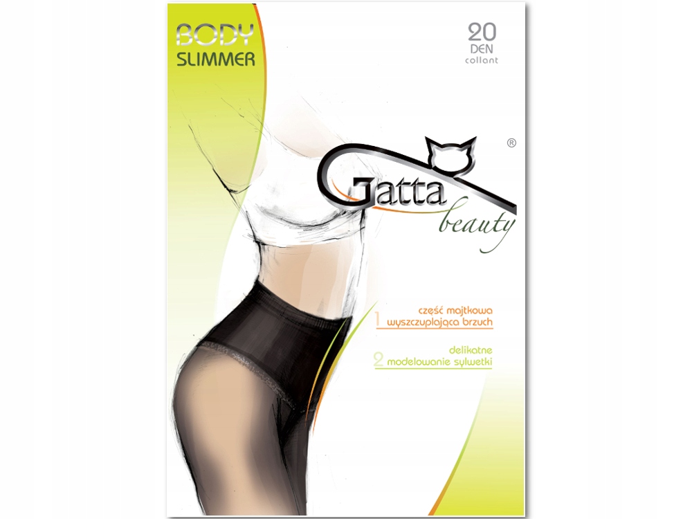 

Gatta Rajstopy Body Slimmer 20DEN, Golden 2-S