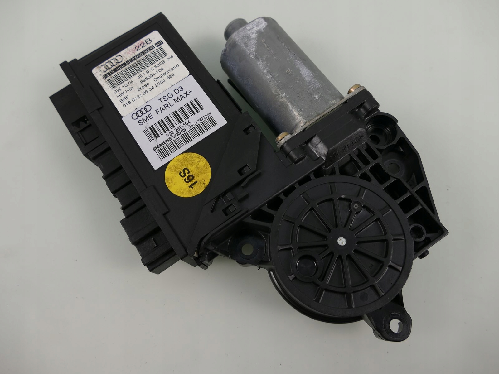 AUDI A8 D3 mini motor PODNOSNIKA windows right front
