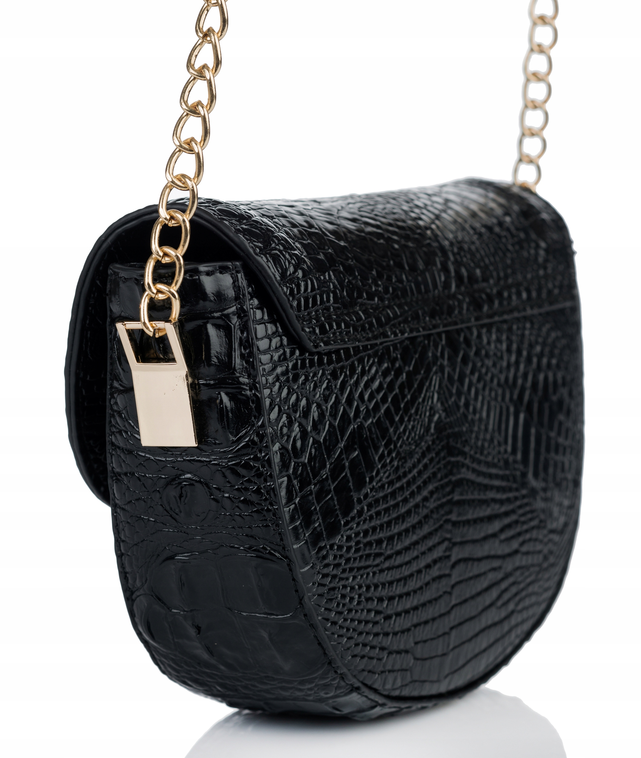 TOREBKA DAMSKA LISTONOSZKA MONNARI WIZYTOWA CROCO ELEGANCKA Stan opakowania oryginalne