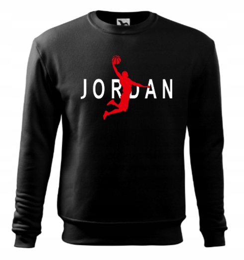

Męska Bluza Bez Kaptura Jordan Air Xs-xl Tu Xs