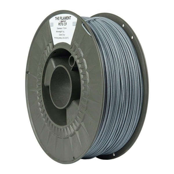 The Filament 3D filament, Petg Cf, 1,75mm, 1000g, TF-24112, grey