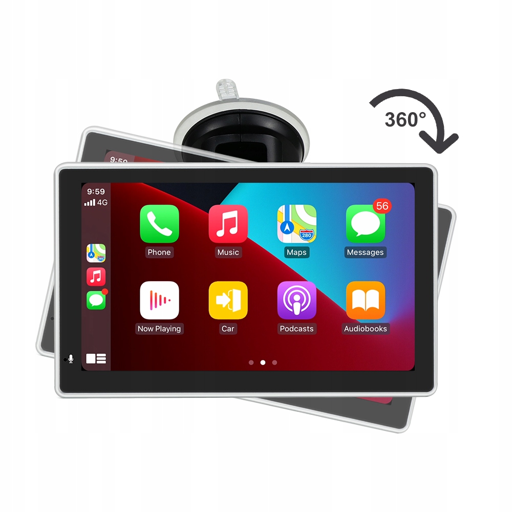 MONITOR RADIOWY ANDROID AUTO APPLE CARPLAY 7" USB BT Marka inna