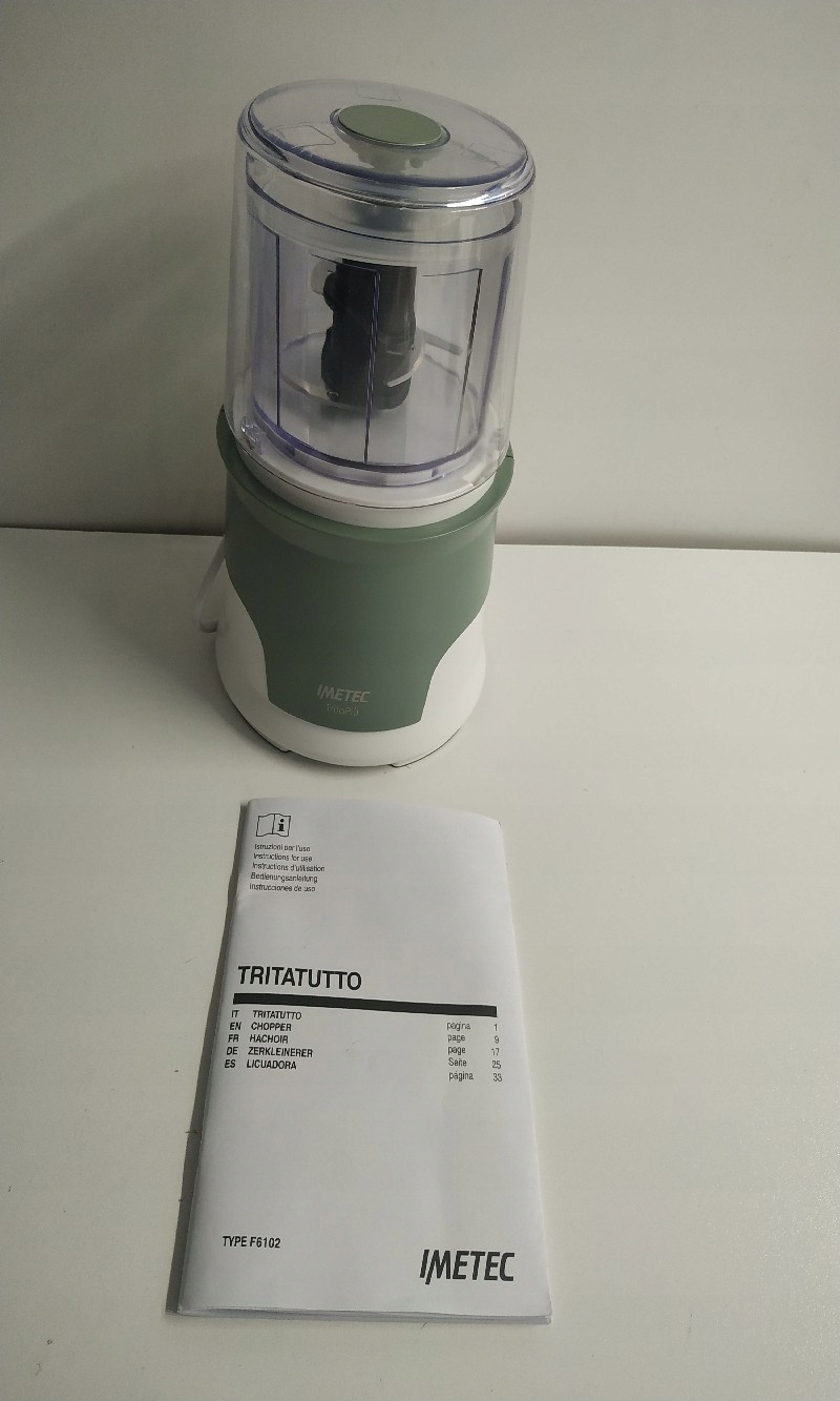 ROZDRABNIACZ IMETEC TRITAPIU BIAŁO ZIELONY 1000W Marka Imetec