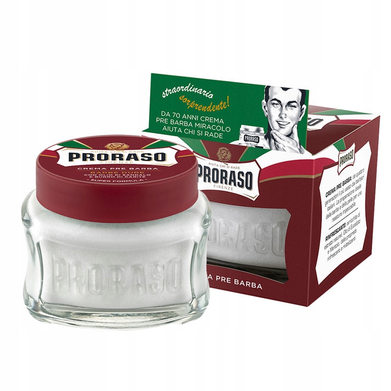 

Krem przed goleniem Proraso Linia Czerwona 100ml