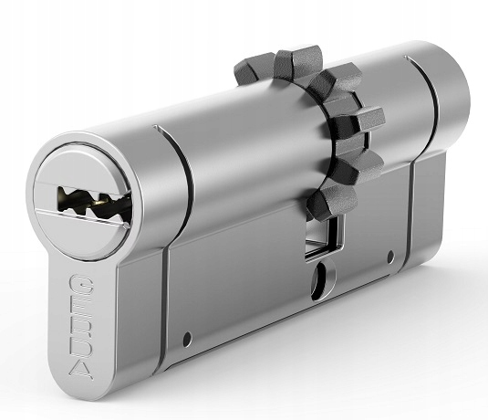 Vložka s ozubeným kolem klíč-klíč Pro System X 35/55 nikl satén -5 klíčů