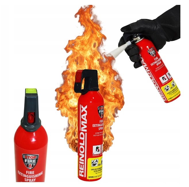 SPRAY GAŚNICZY GAŚNICA DOMOWA AF PIANOWA DO DOMU KUCHNI UNIWERSALNA