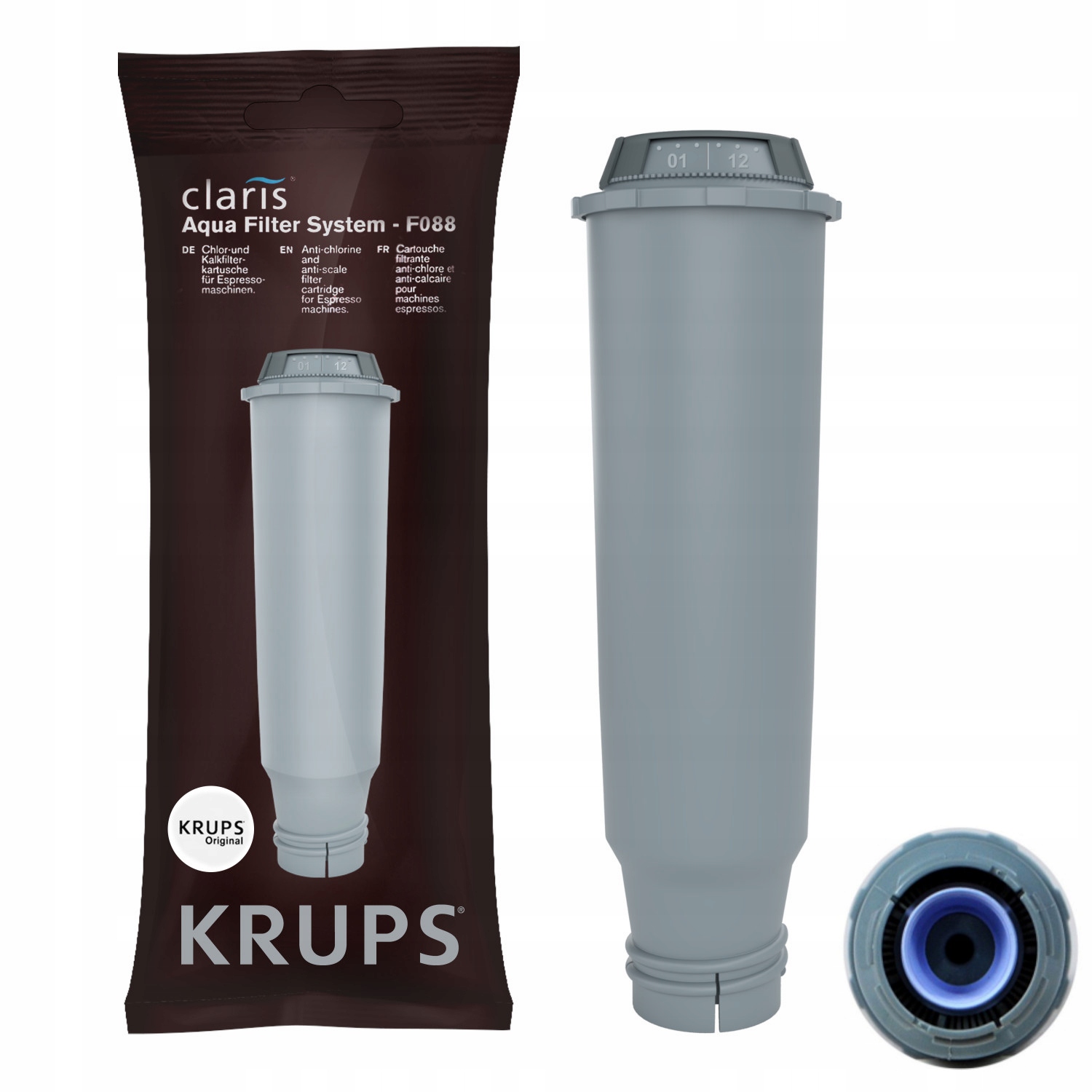 

Filtr ekspresu Krups Claris F088 do Filter Logic