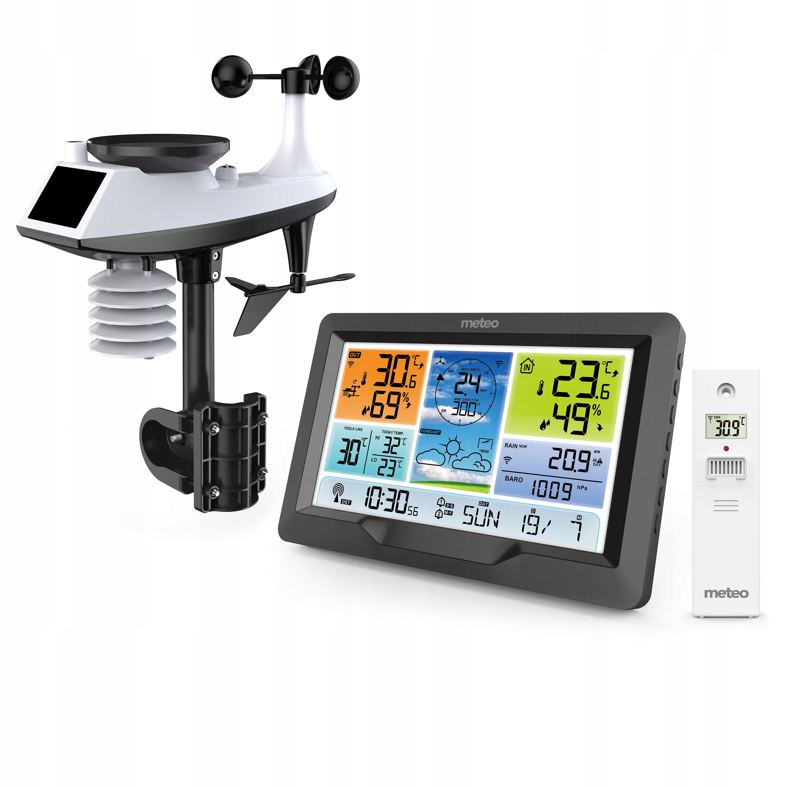 

Stacja Pogodowa Meteo SP89B Z Miernikiem Wiatru