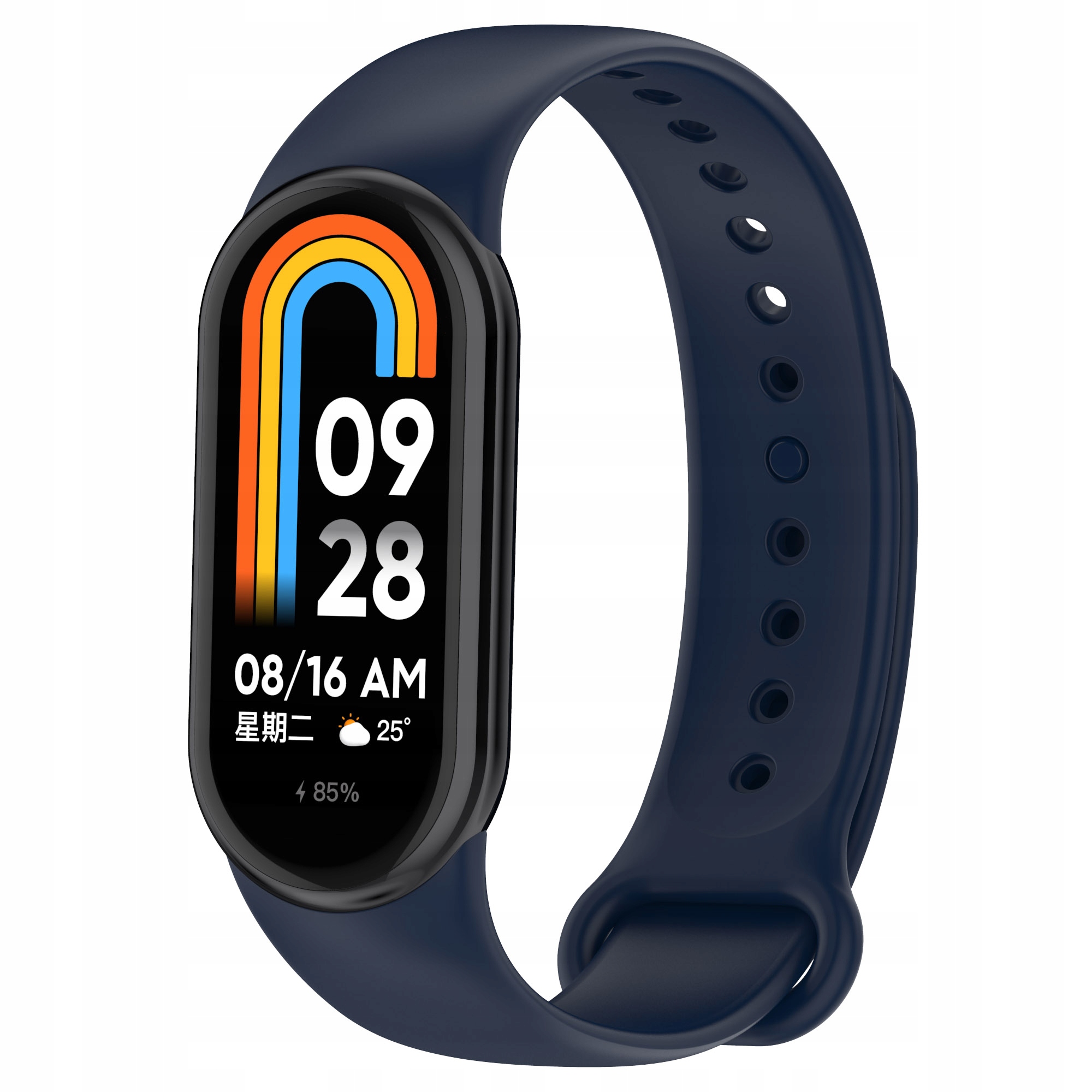 

Pasek Silikonowy Do Xiaomi MI Band 8 Dark Blue