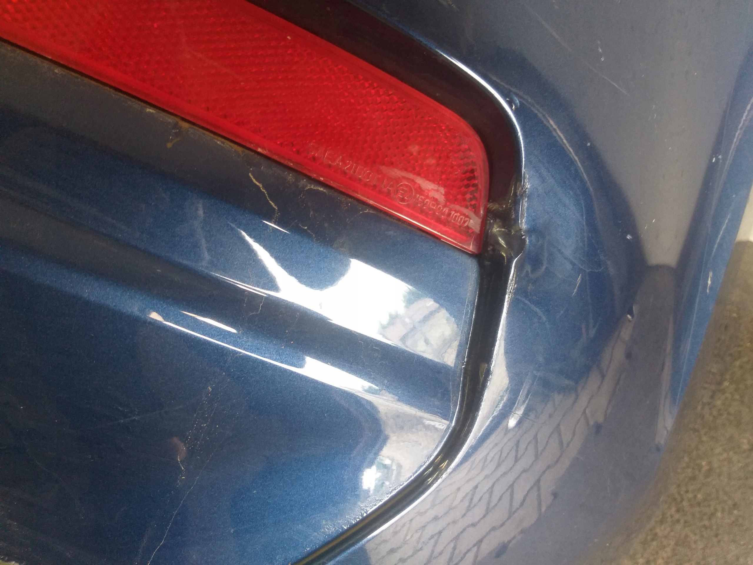bumper rear part BMW 3 G21 KOMBI LIFT