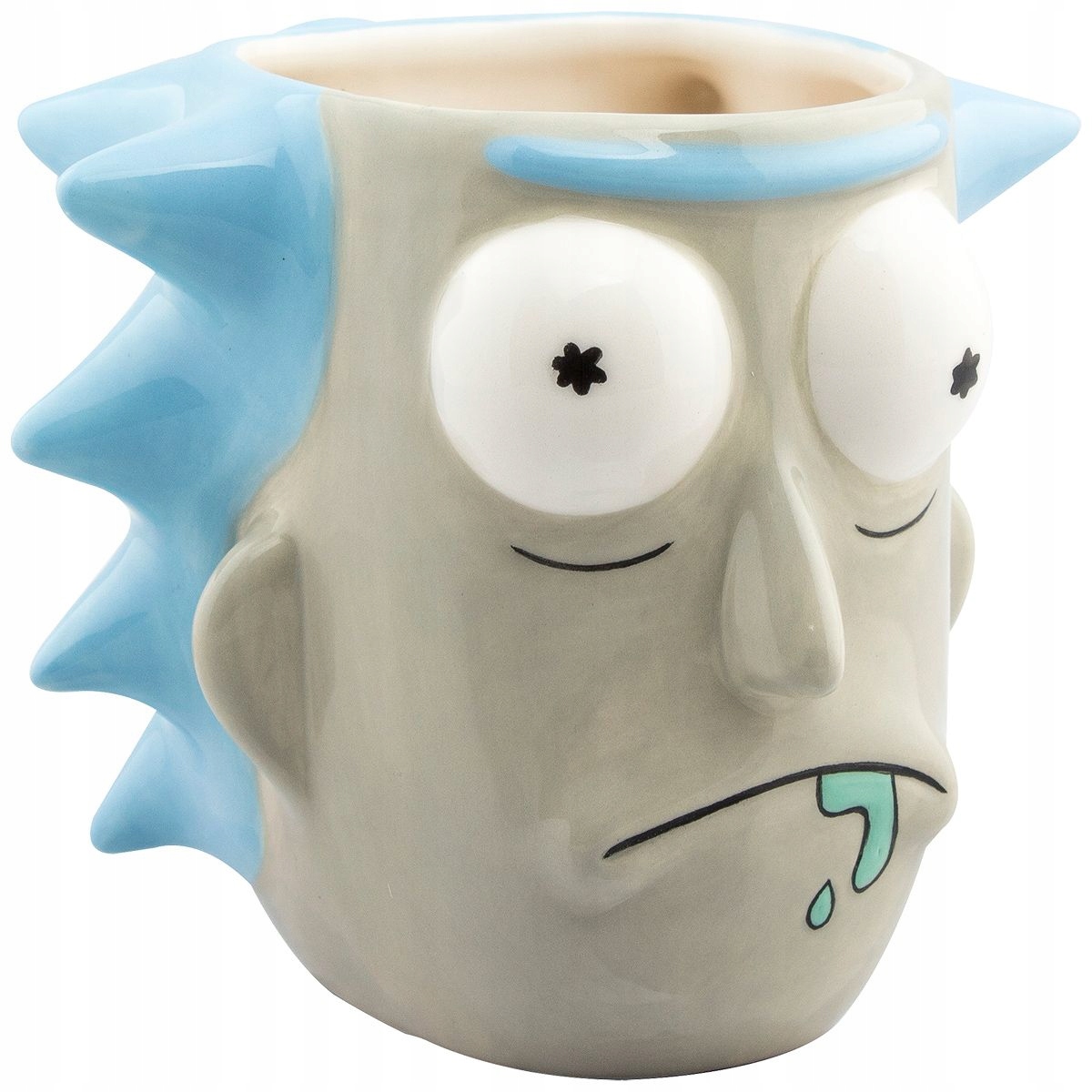 

Kubek 3D Rick & Morty Głowa Ricka Sanchez Duży