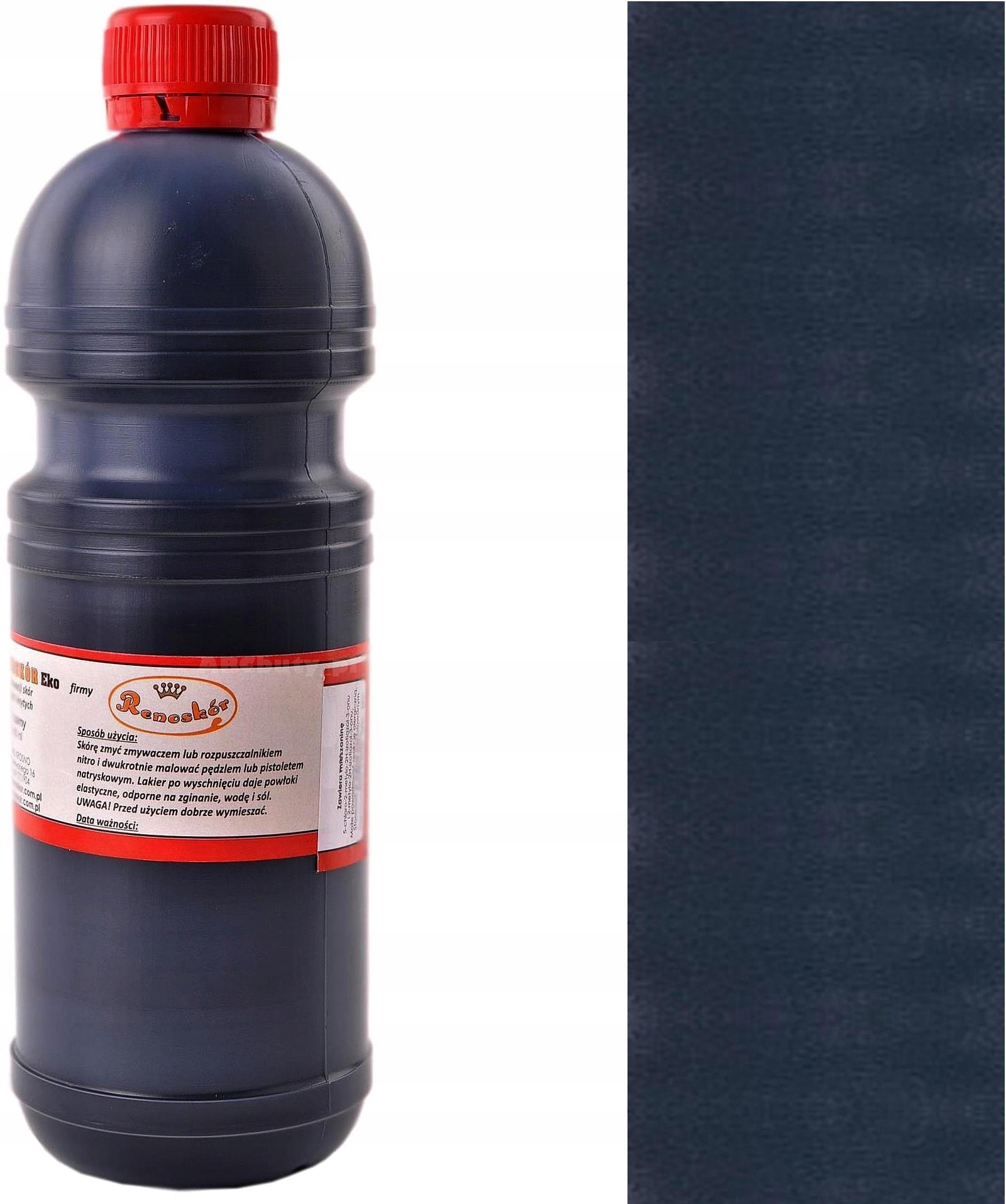 Tmavě Modrá Barva Renoskin Lak Na Renovaci Pokožky Customizace Wilbra Tekutina