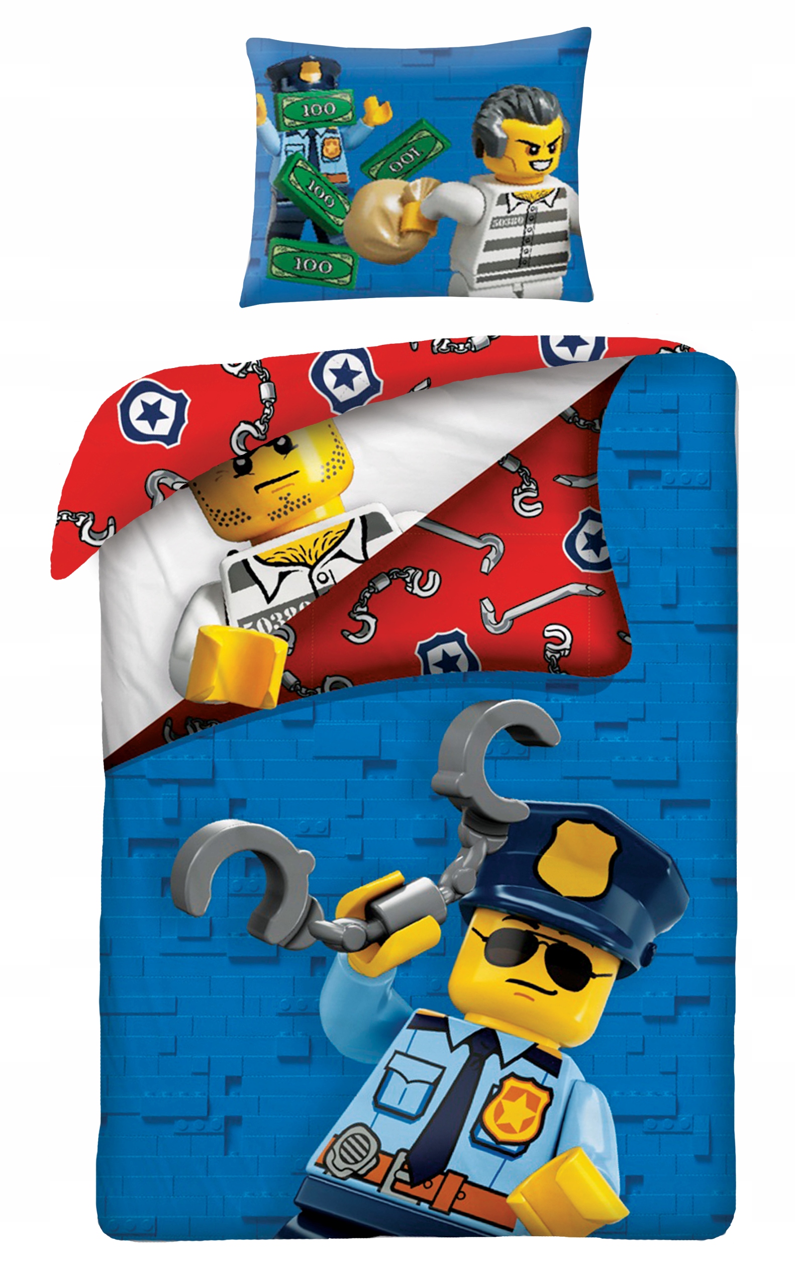 

140x200 Pościel Ninjago Lego City Policjant 825