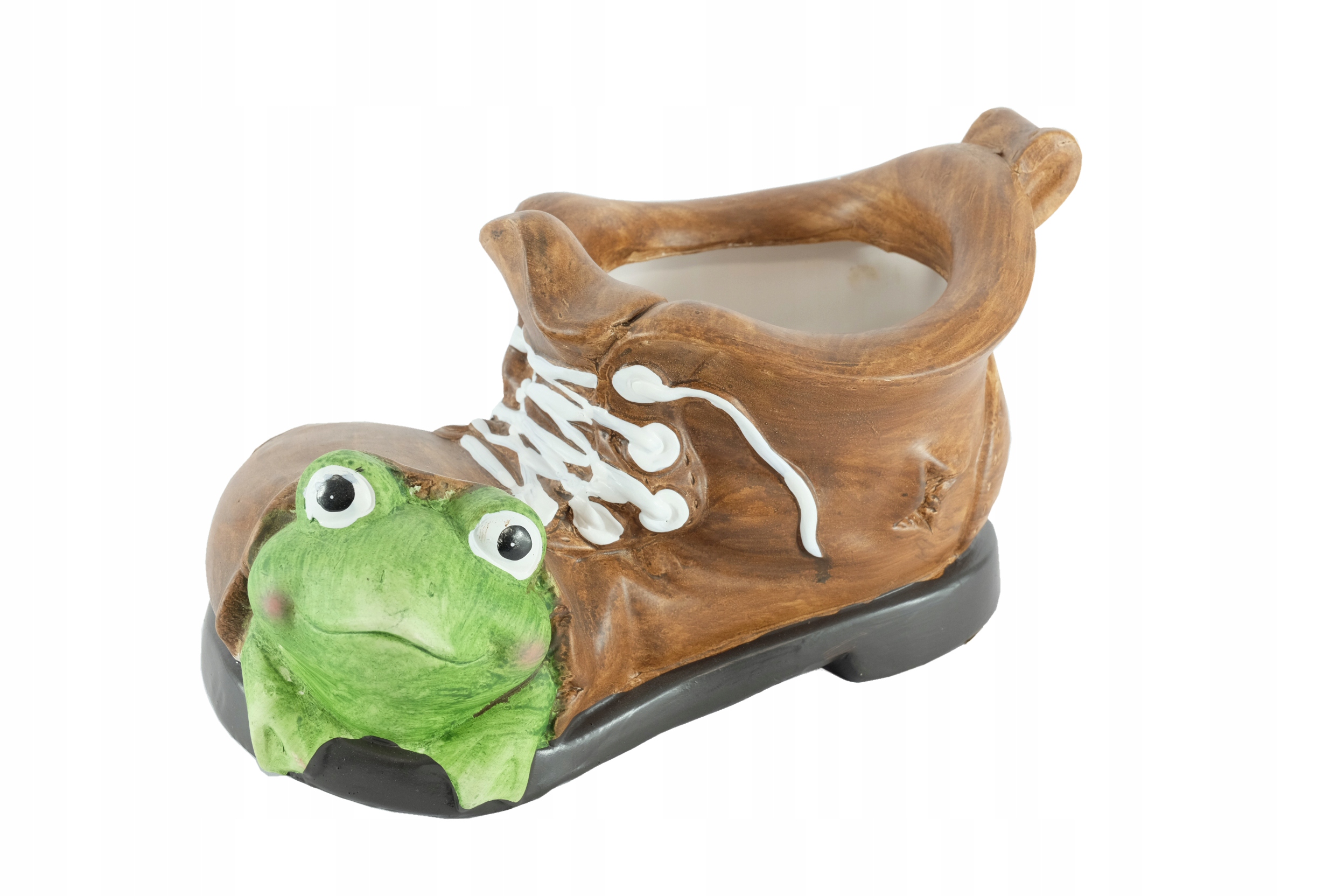 FIGURKA CERAMICZNA BUT OSŁONKA DONICZKA