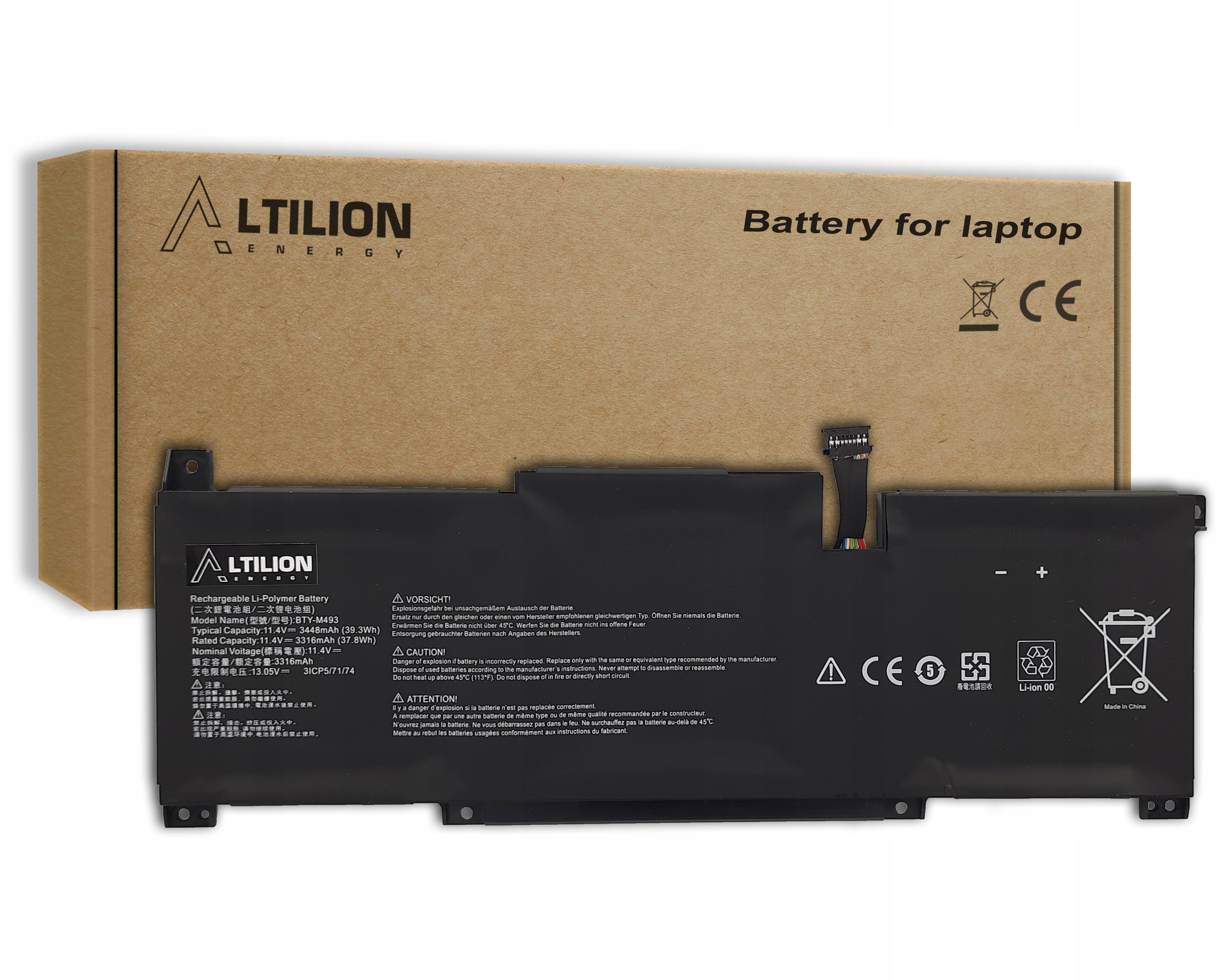 Batéria Altilion Energy BTY-M493 kompatibilná s Msi