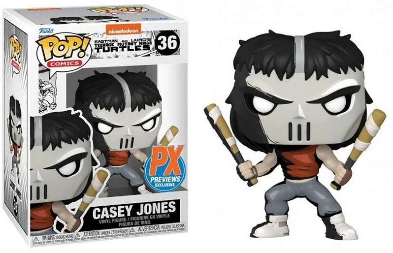 Funko Pop Želvy Ninja 36 figurka Casey Jones
