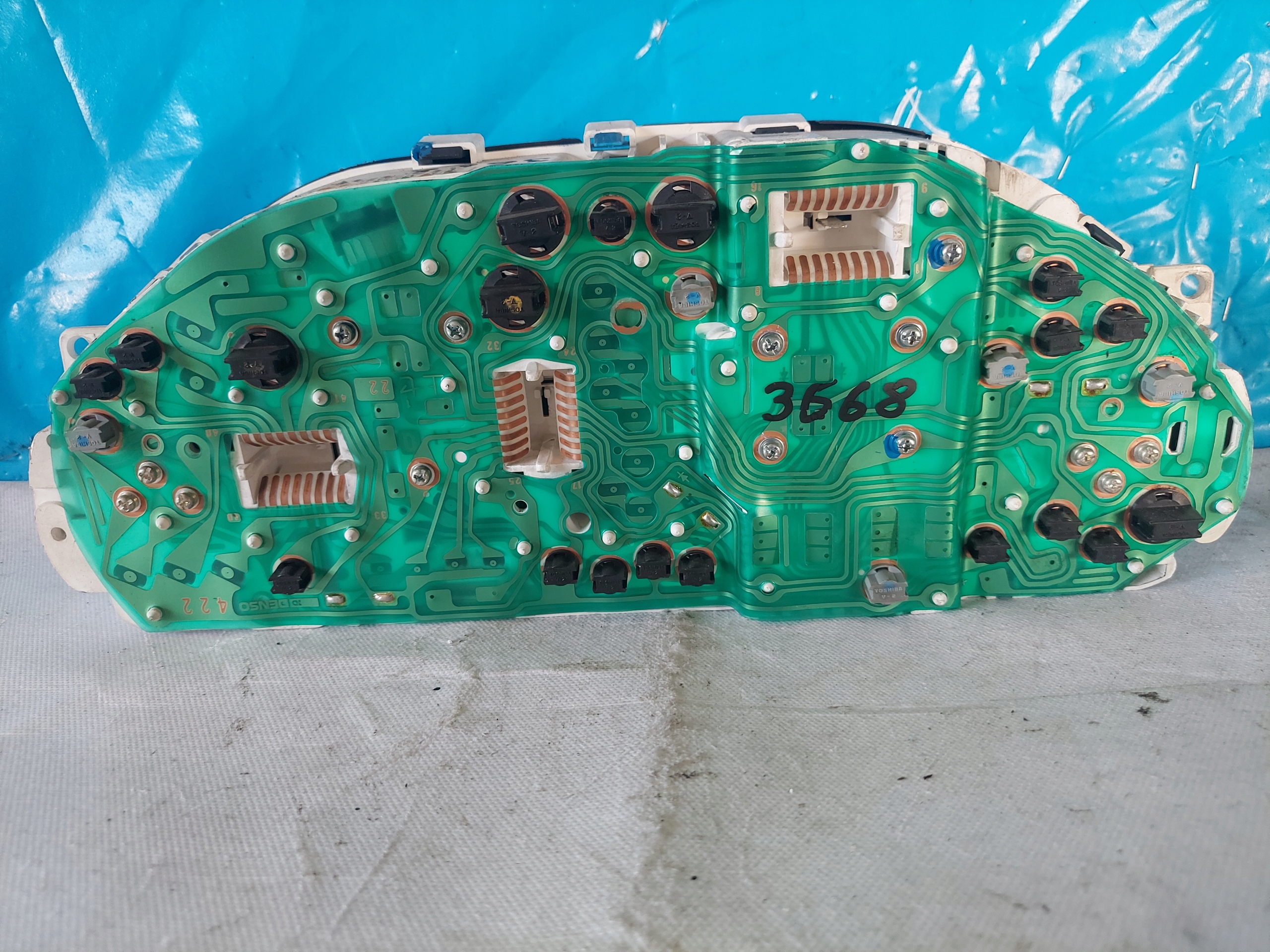 dials clock GALANT 1994R 2.0 B MB918445